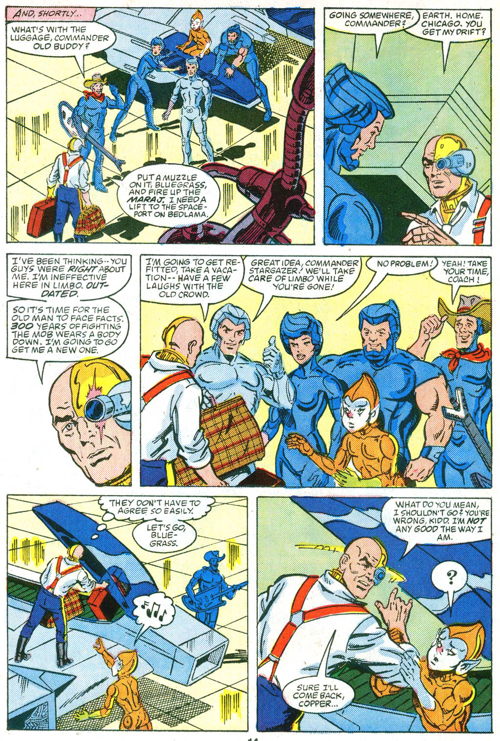 Read online SilverHawks comic -  Issue #6 - 11