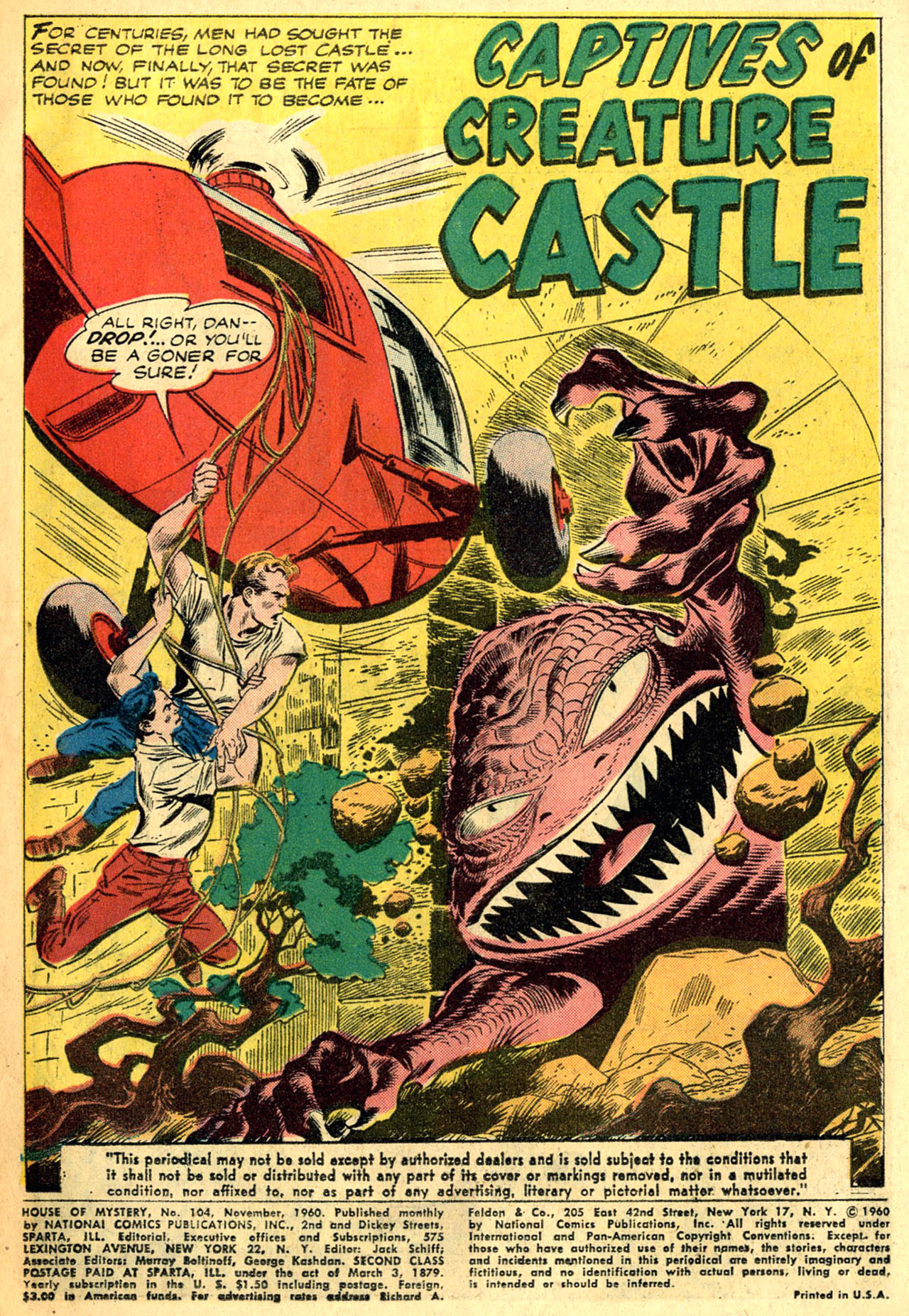 Read online House of Mystery (1951) comic -  Issue #104 - 3