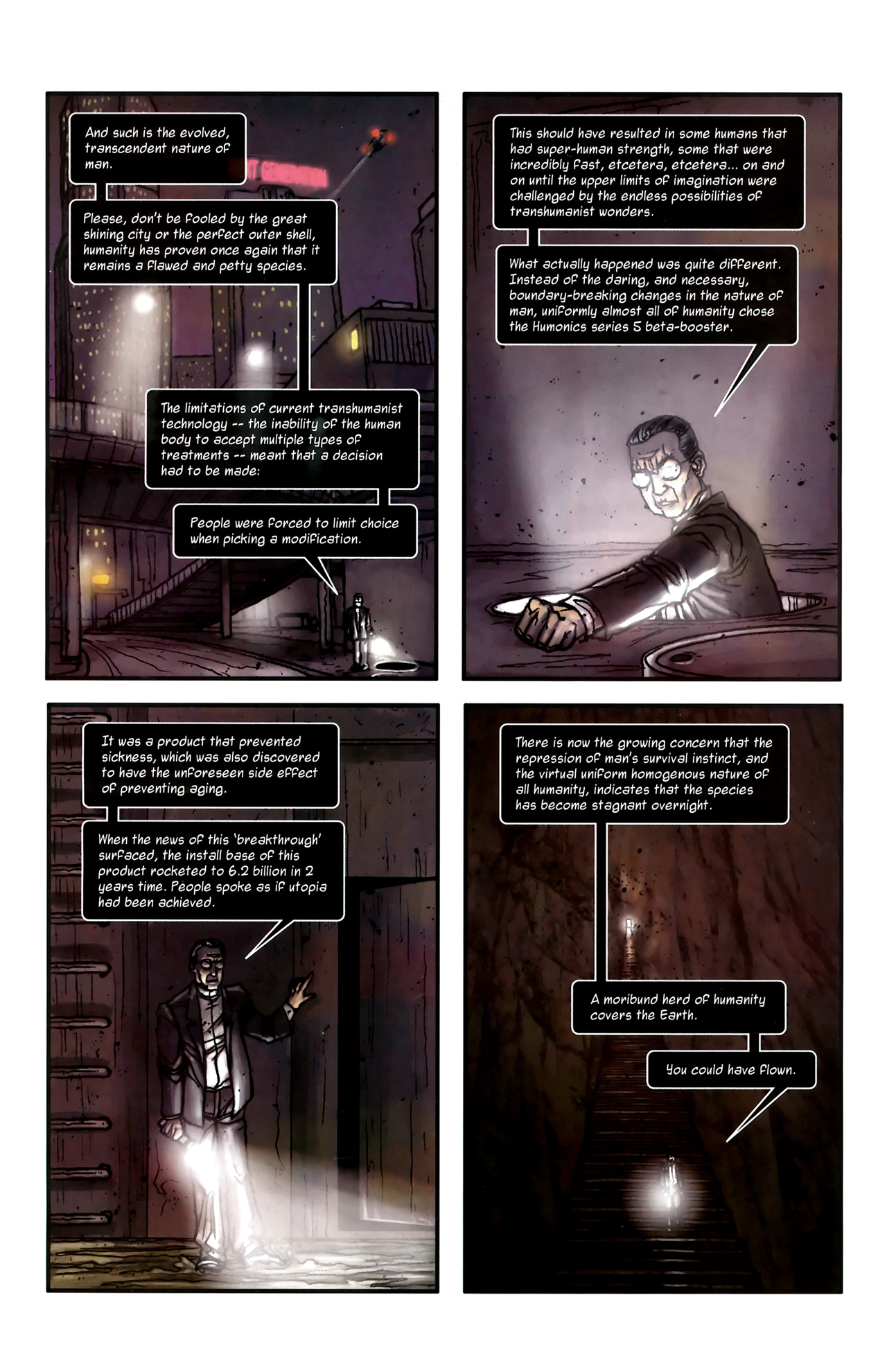 Read online Transhuman comic -  Issue #4 - 22