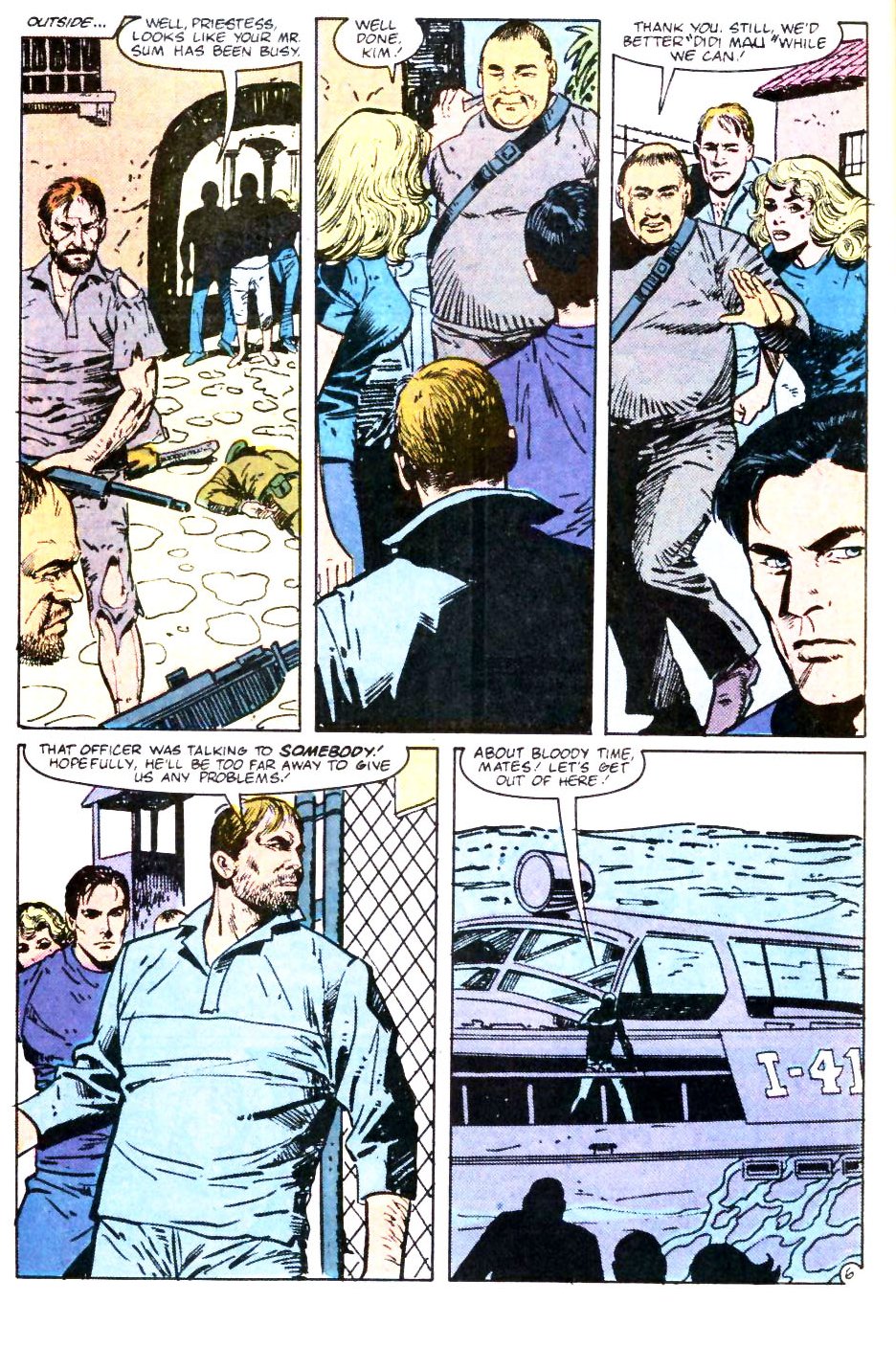 Read online Mark Hazzard: Merc comic -  Issue #11 - 7