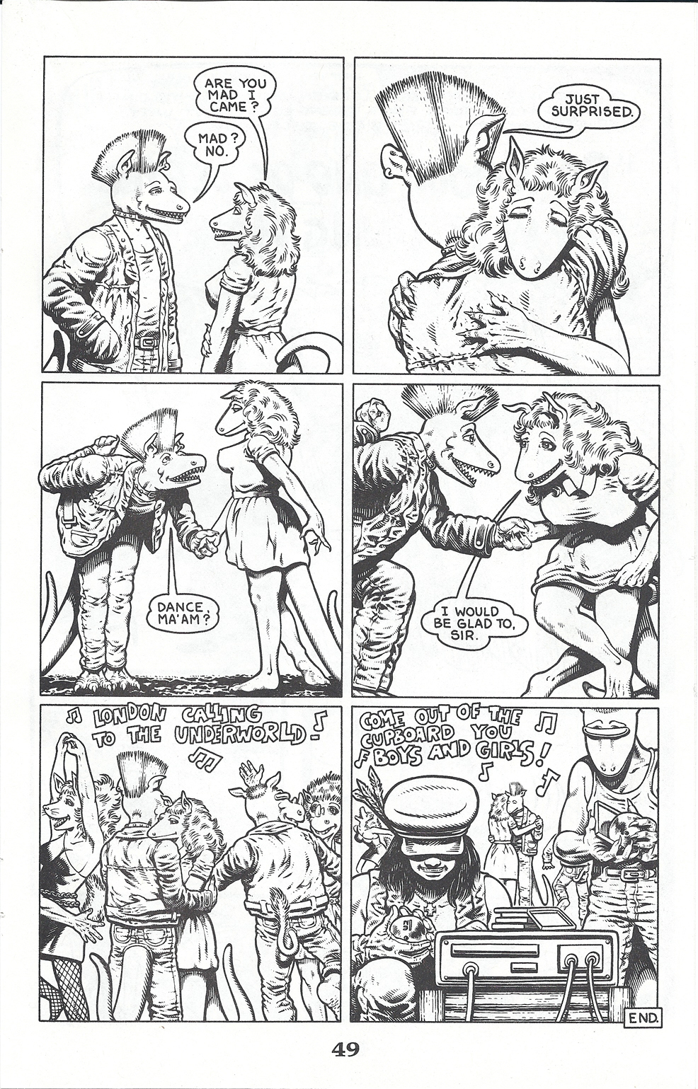 Read online Critters comic -  Issue #23 - 55