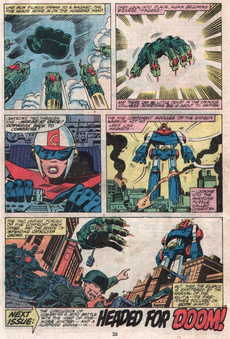 Read online Shogun Warriors comic -  Issue #10 - 17