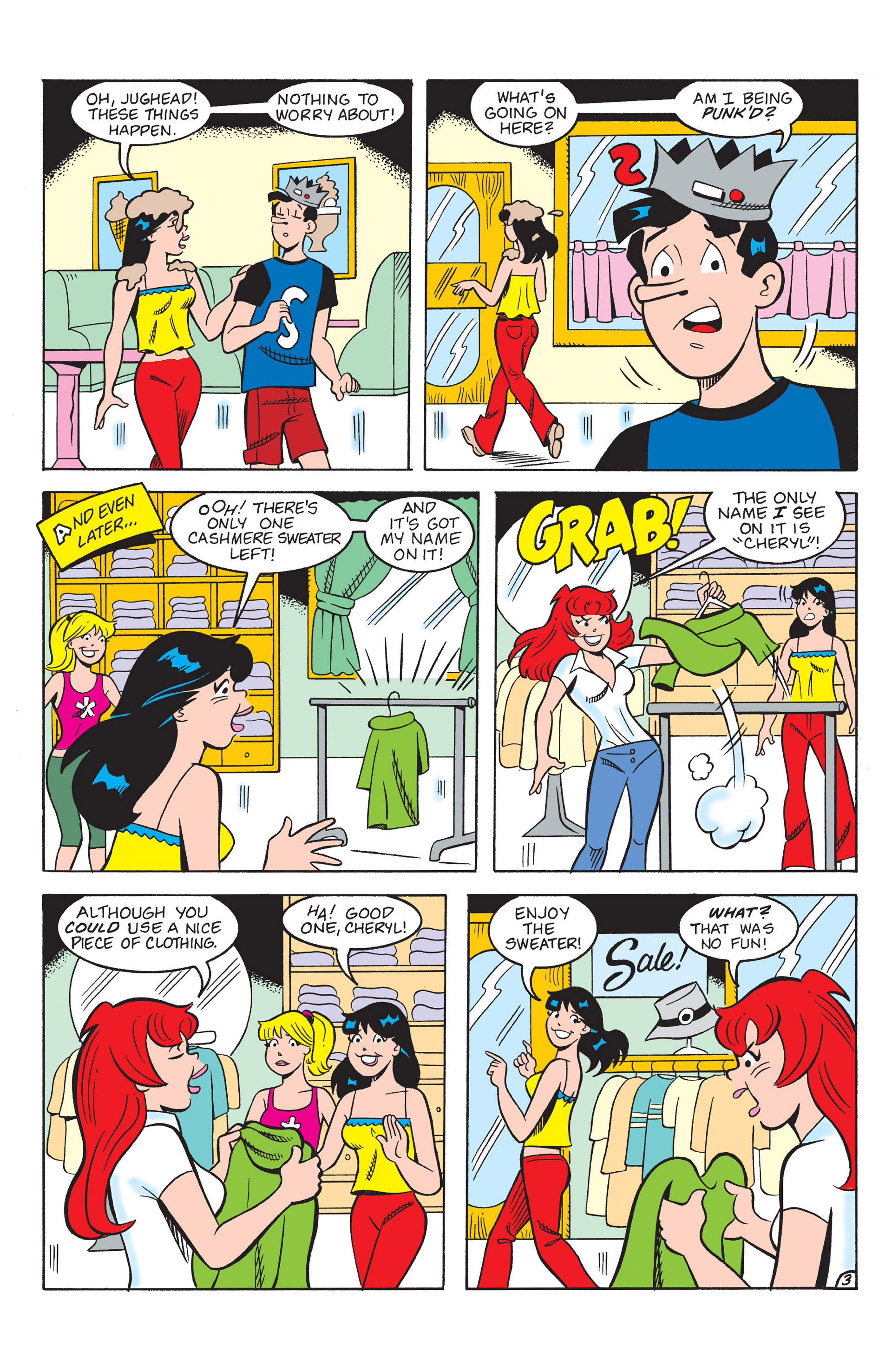 Read online Betty & Veronica New Year's Resolutions comic -  Issue # TPB - 38