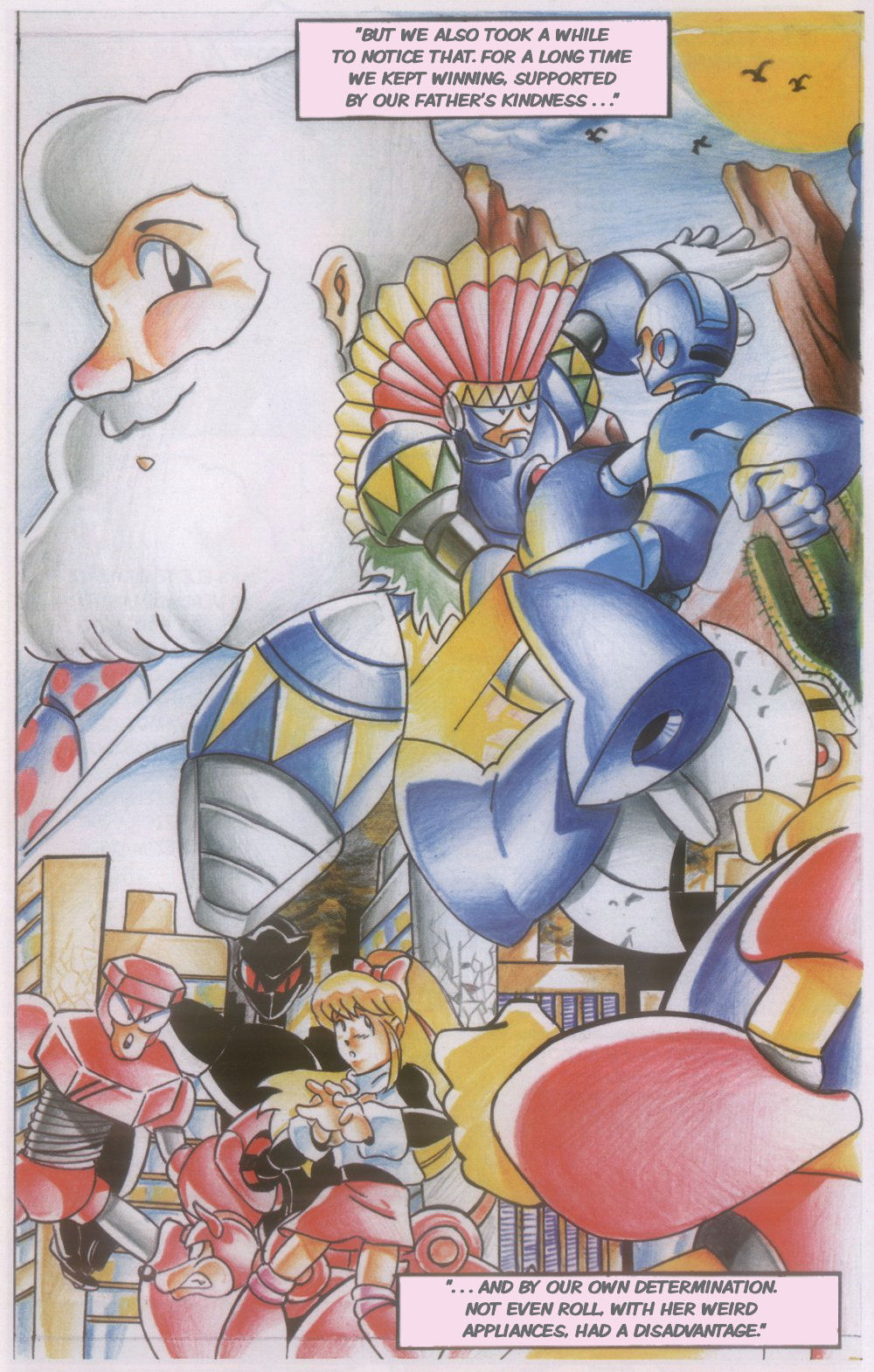 Read online Novas Aventuras de Megaman comic -  Issue #9 - 12