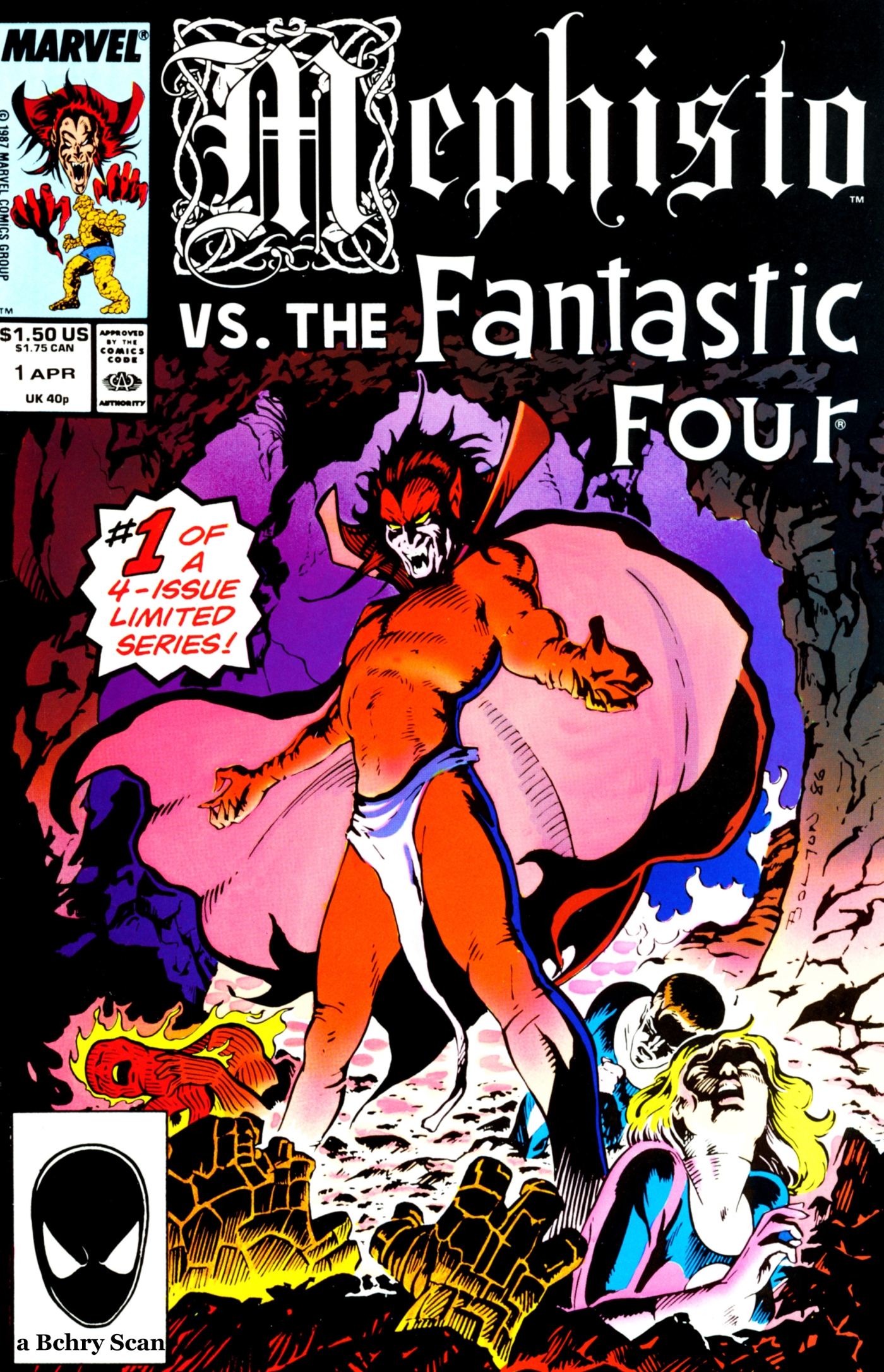 Read online Mephisto Vs. ... comic -  Issue #1 - 1