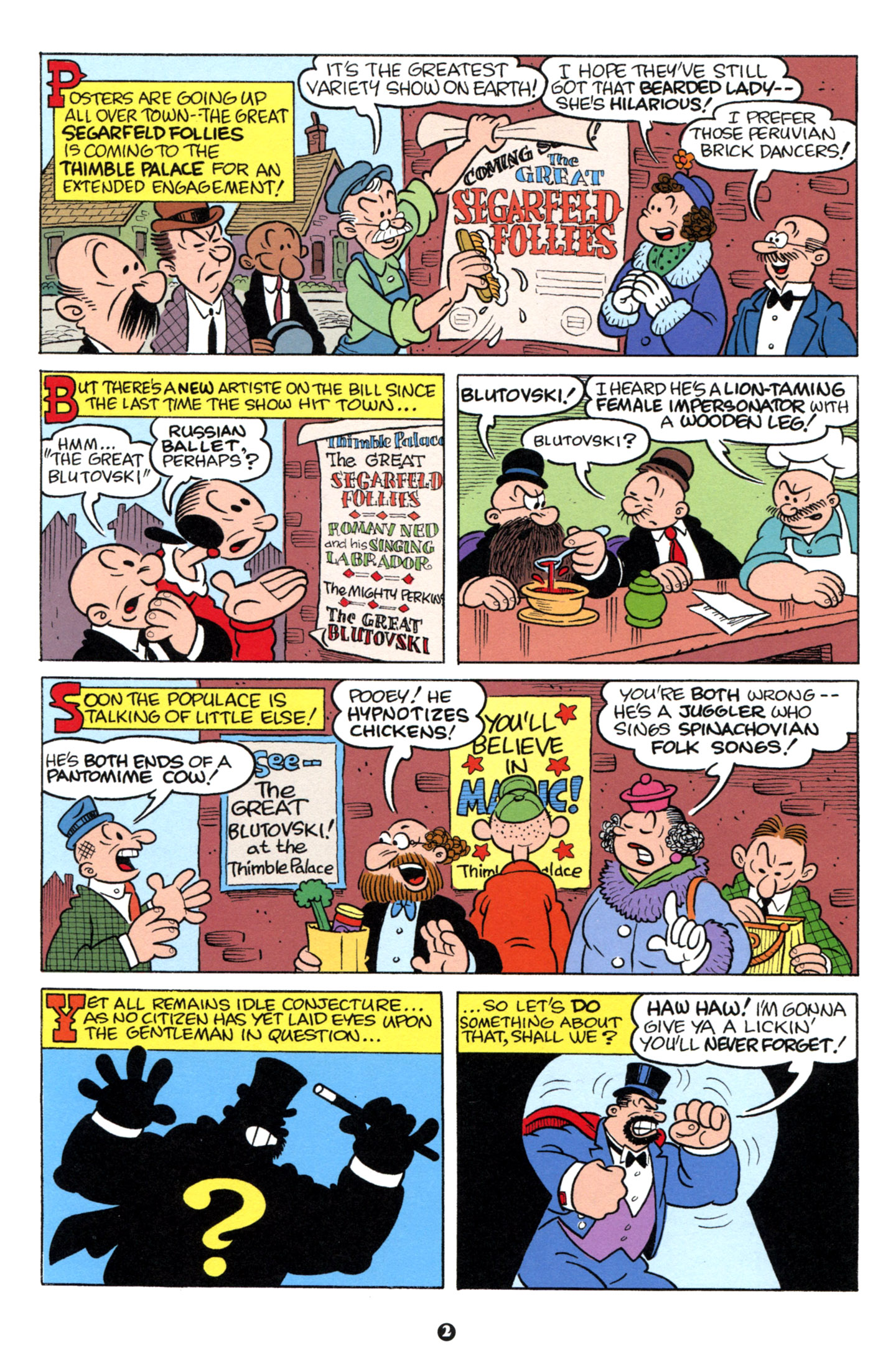 Read online Popeye (2012) comic -  Issue #11 - 4