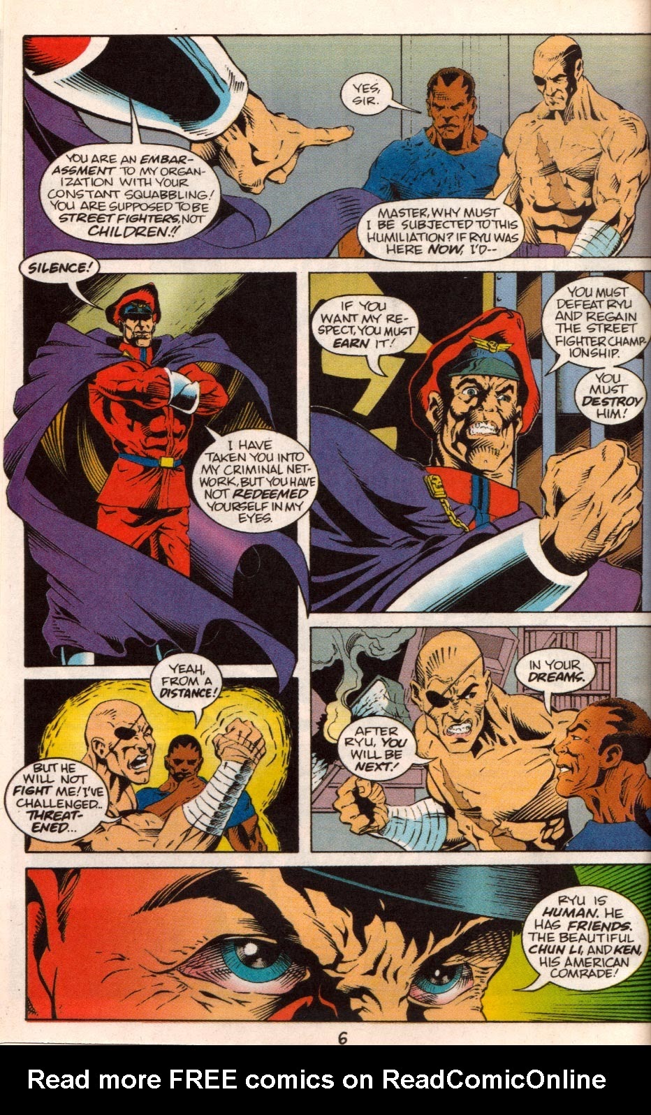 Read online Street Fighter (1994) comic -  Issue #1 - 8