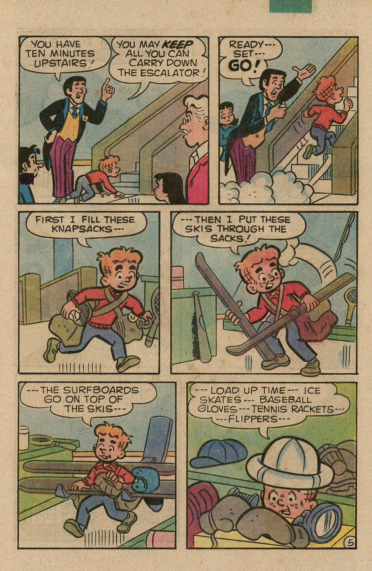 Read online Archie's TV Laugh-Out comic -  Issue #81 - 17