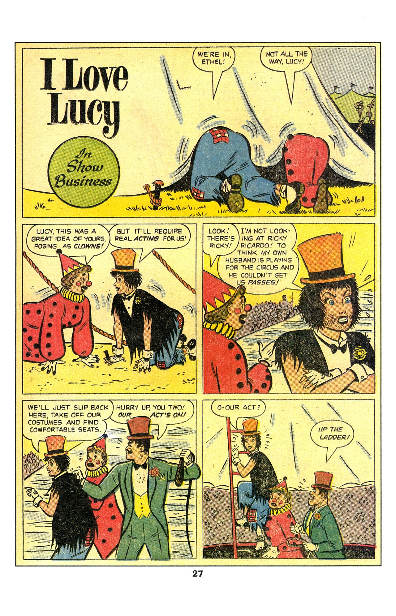 Read online I Love Lucy in Full Color comic -  Issue # Full - 29