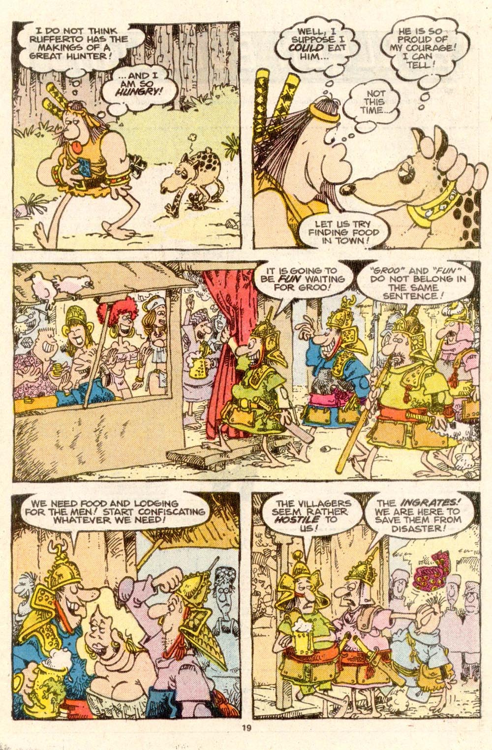 Read online Sergio Aragonés Groo the Wanderer comic -  Issue #37 - 20