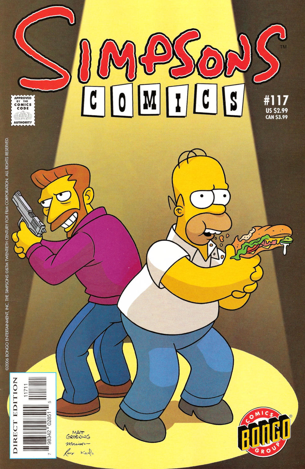 Read online Simpsons Comics comic -  Issue #117 - 1