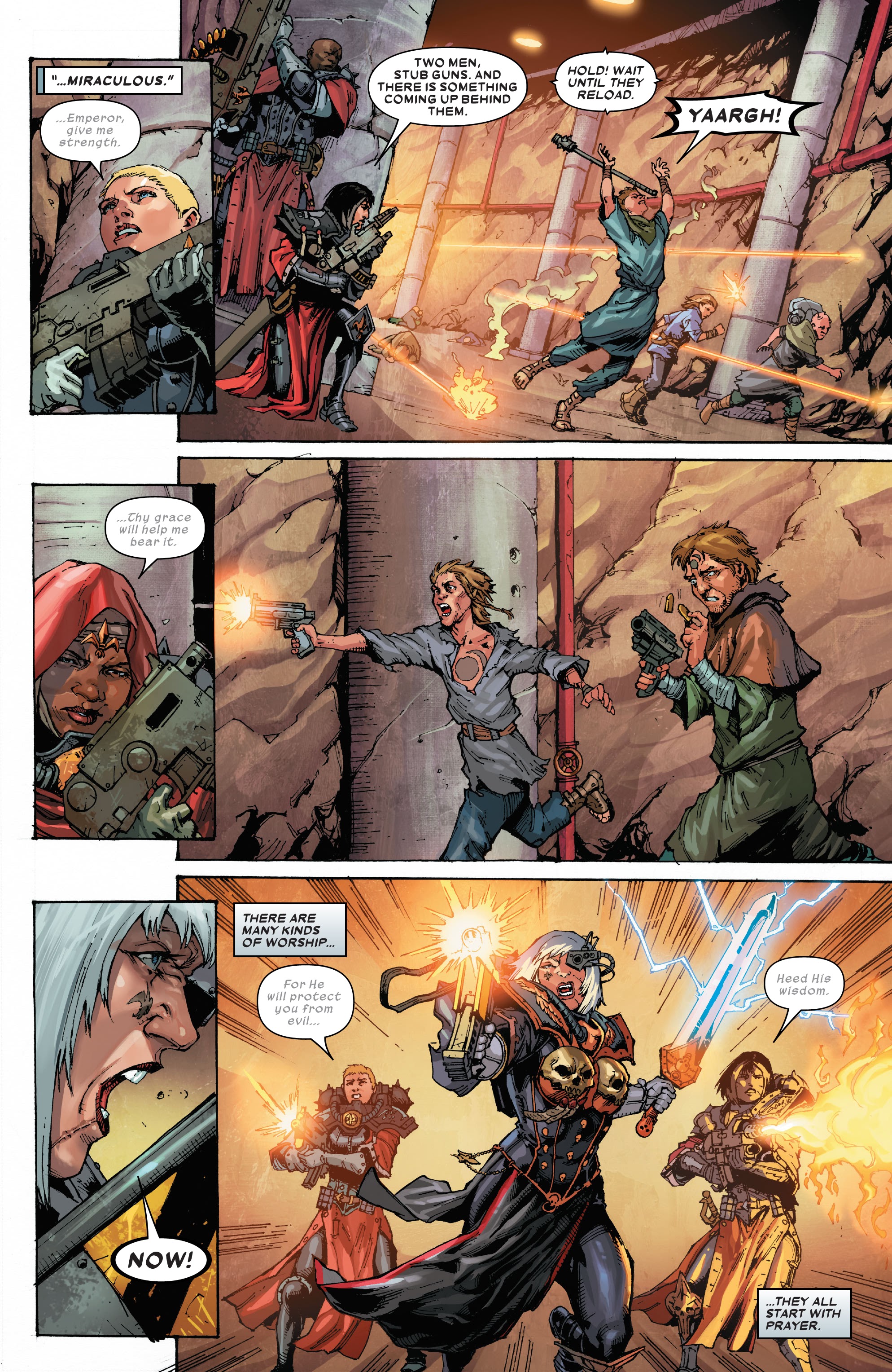 Read online Warhammer 40,000: Sisters Of Battle comic -  Issue #1 - 10