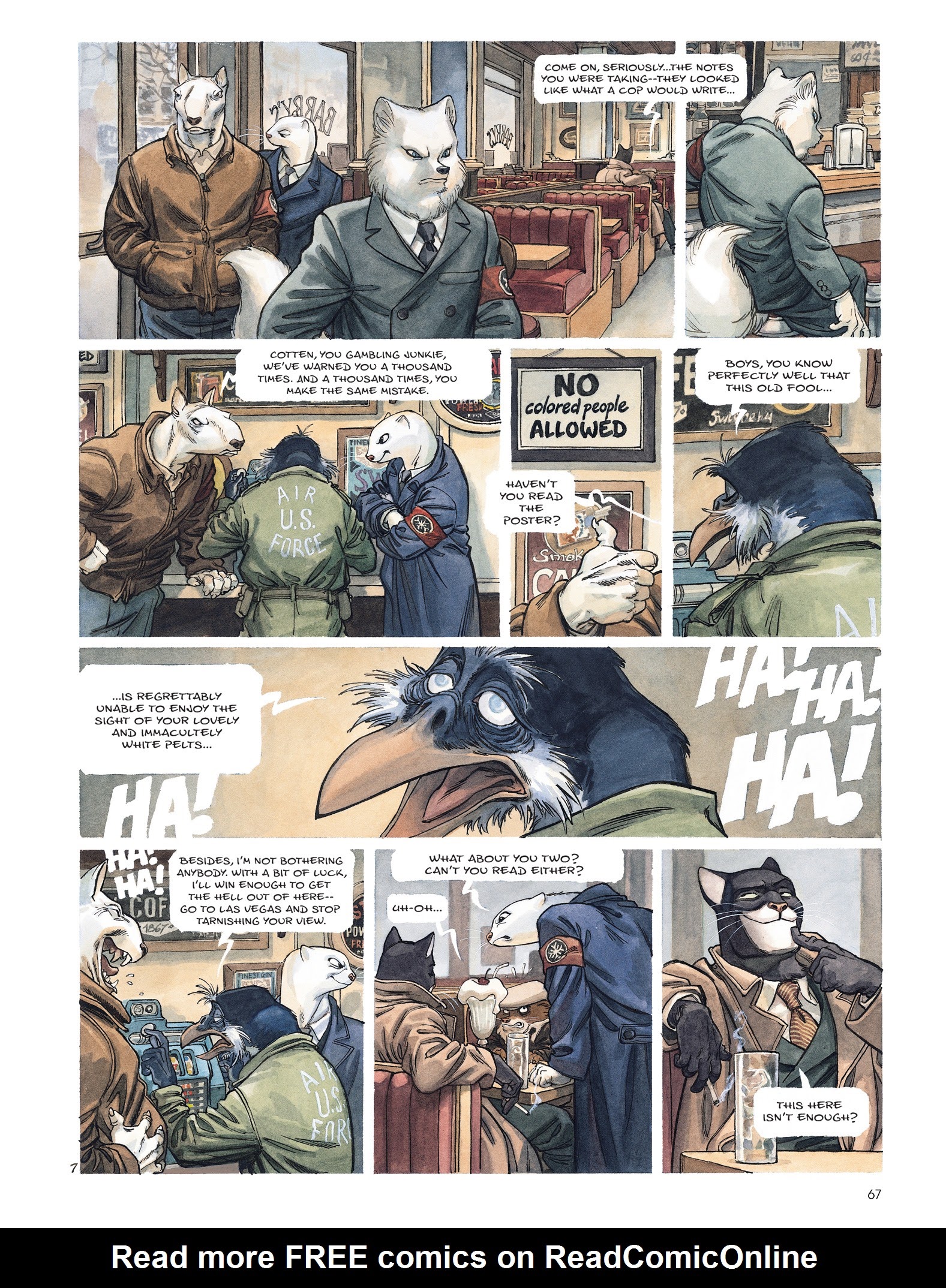 Read online Blacksad: The Collected Stories comic -  Issue # TPB (Part 1) - 68
