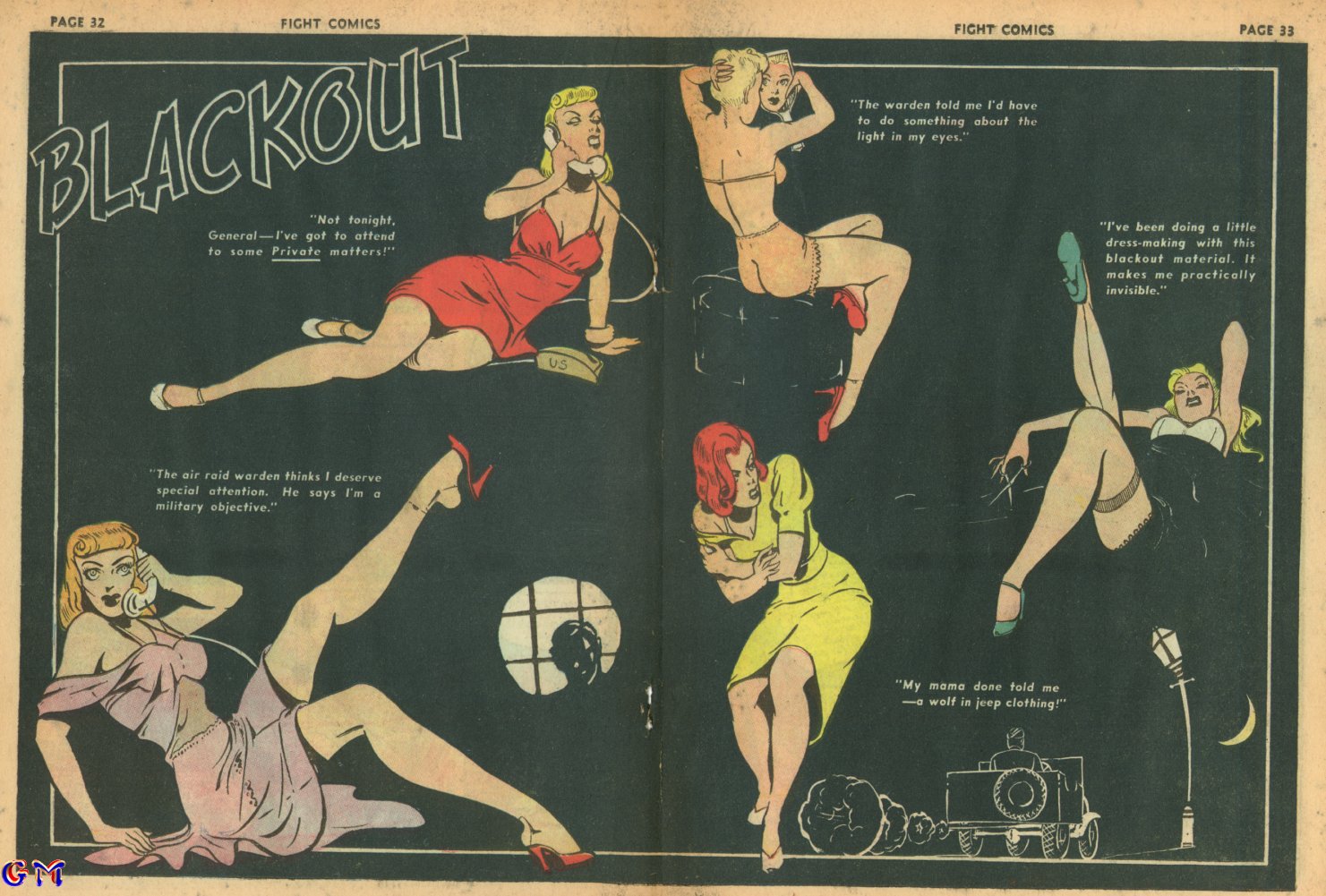 Read online Fight Comics comic -  Issue #20 - 34