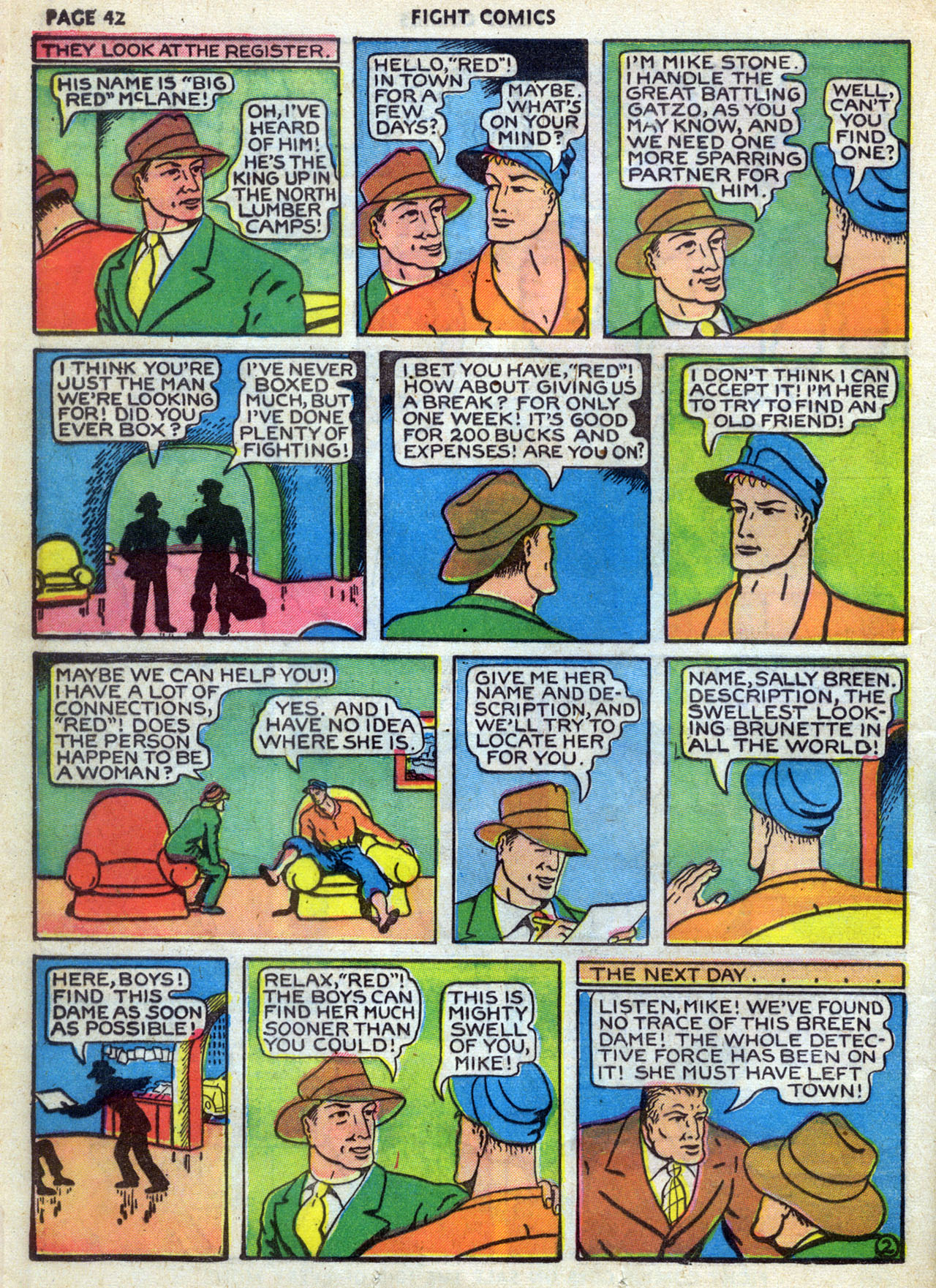 Read online Fight Comics comic -  Issue #9 - 44