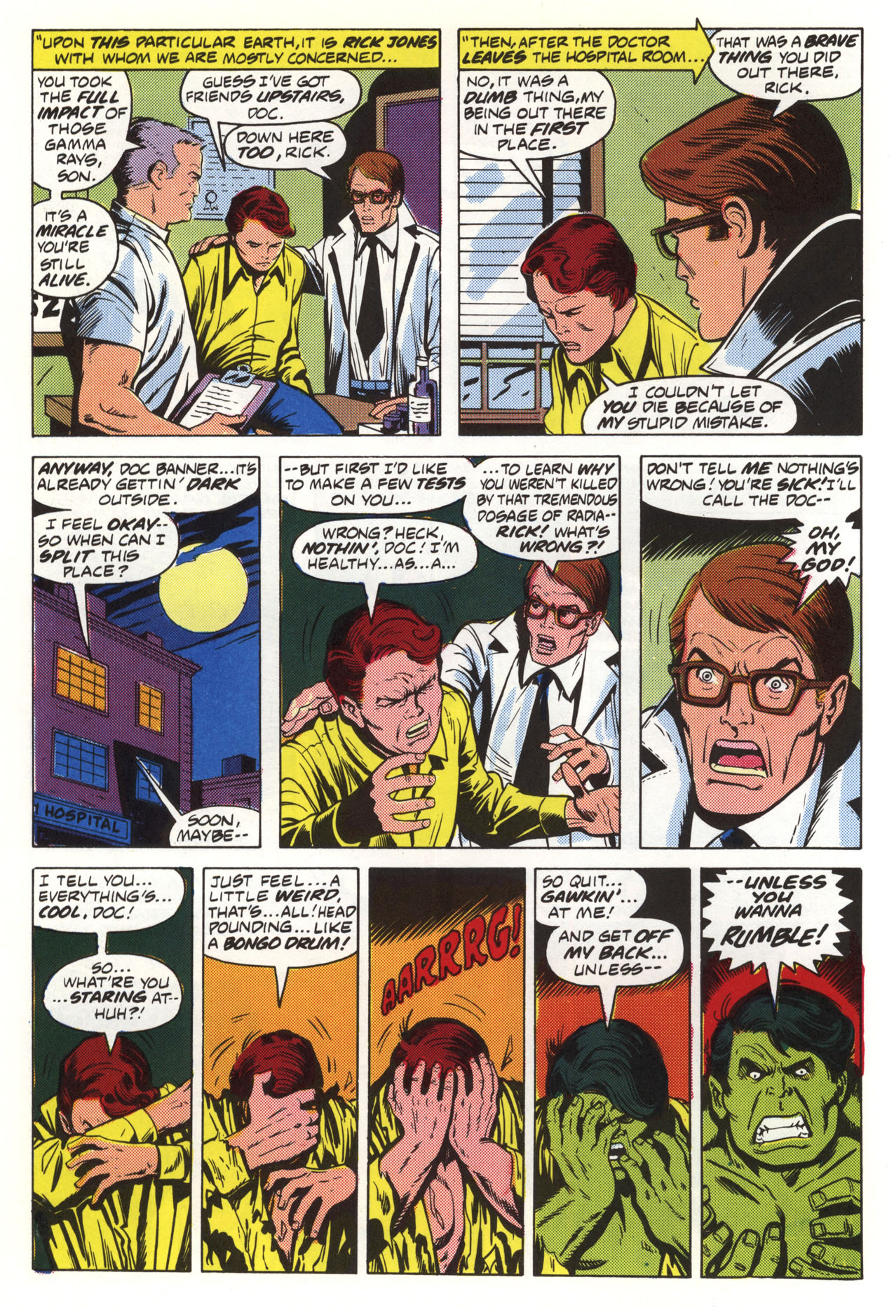 Read online Incredible Hulk Annual comic -  Issue #1985 - 4