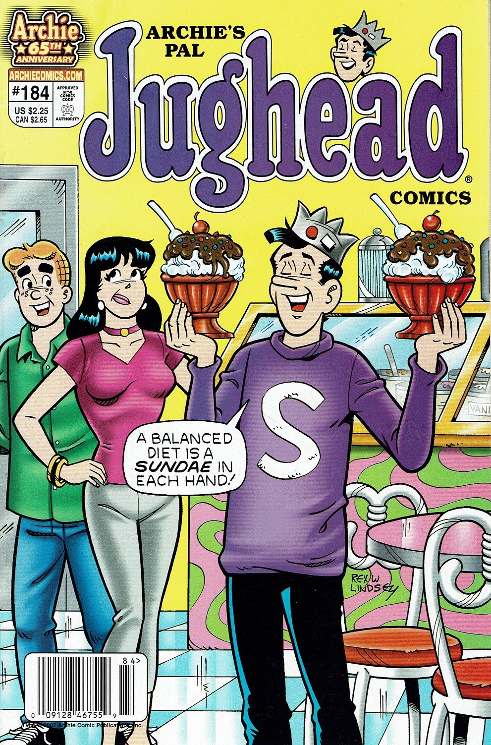 Archie's Pal Jughead Comics issue 184 - Page 1
