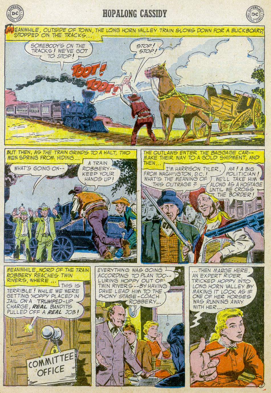 Read online Hopalong Cassidy comic -  Issue #98 - 7