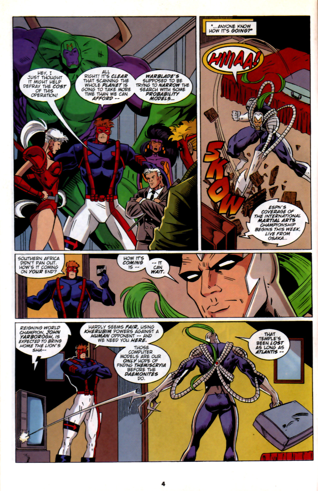 Read online WildC.A.T.s Adventures comic -  Issue #8 - 5