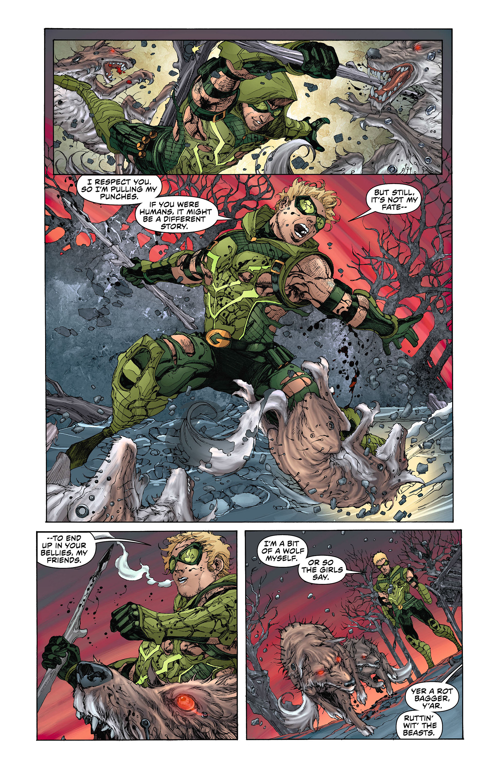 Read online Green Arrow (2011) comic -  Issue #8 - 6