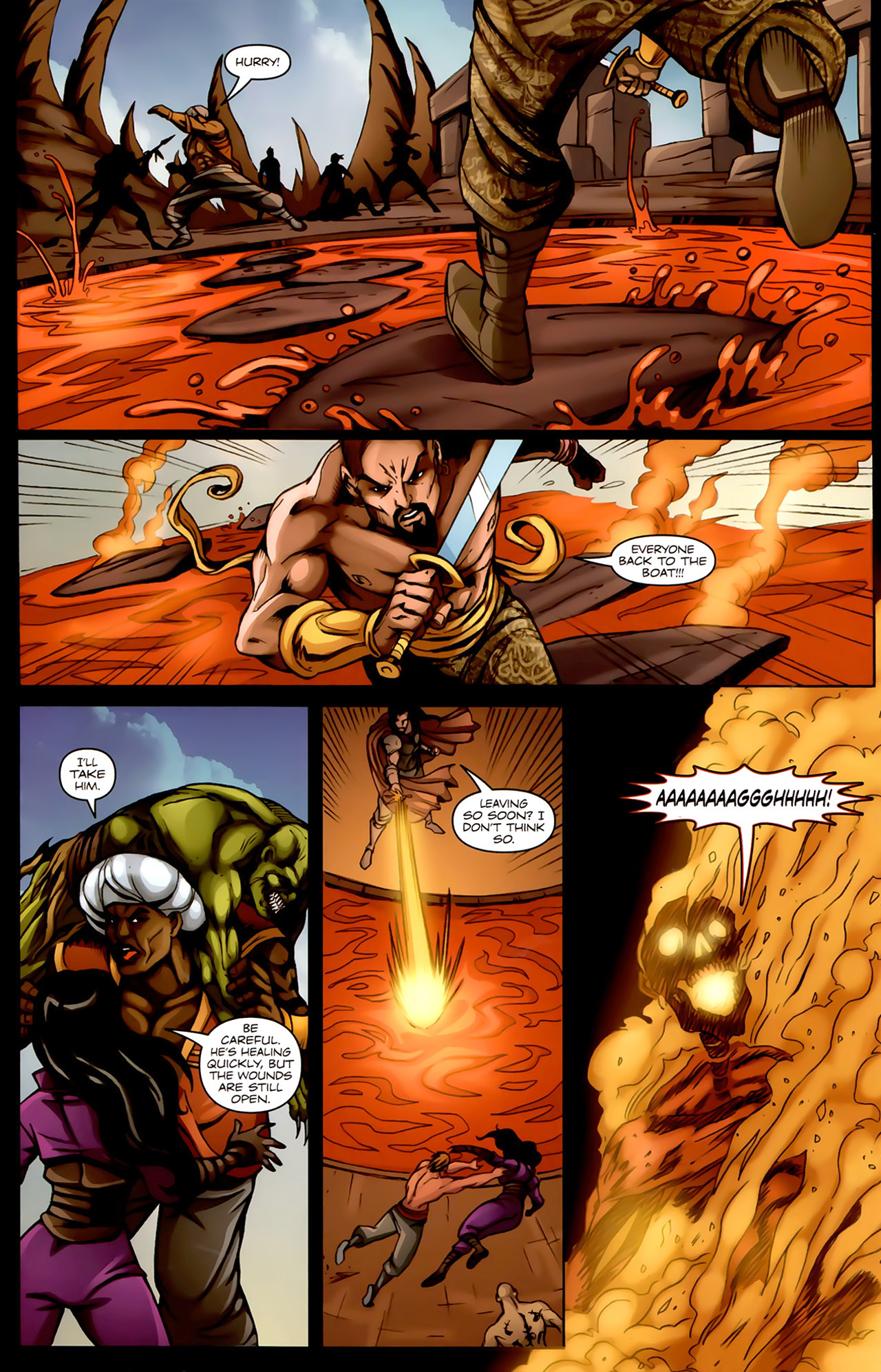 Read online 1001 Arabian Nights: The Adventures of Sinbad comic -  Issue #5 - 16