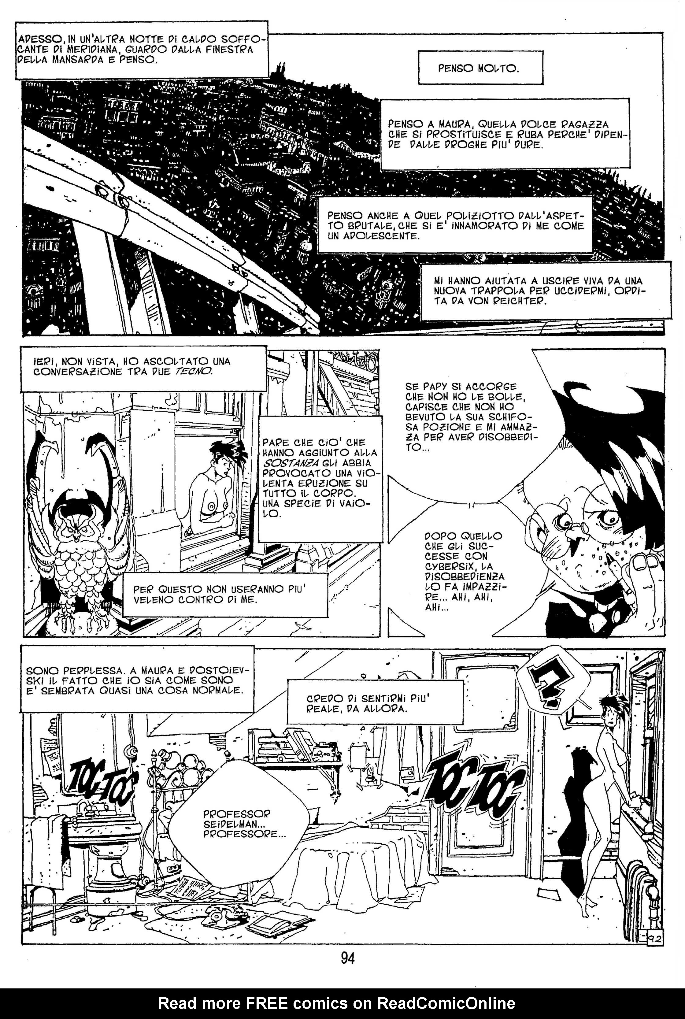 Read online Cybersix comic -  Issue #3 - 94