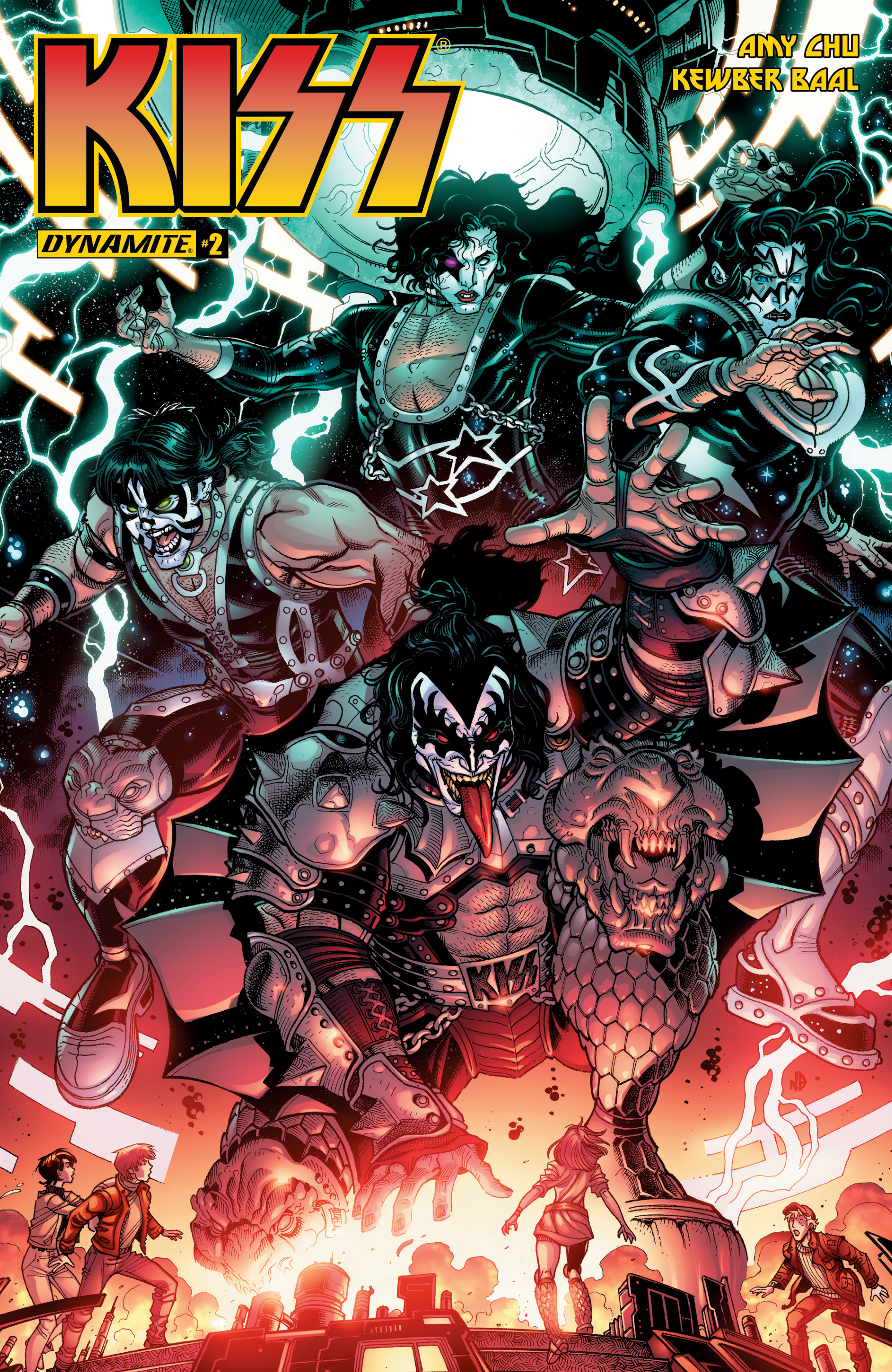 Read online KISS comic -  Issue #2 - 1