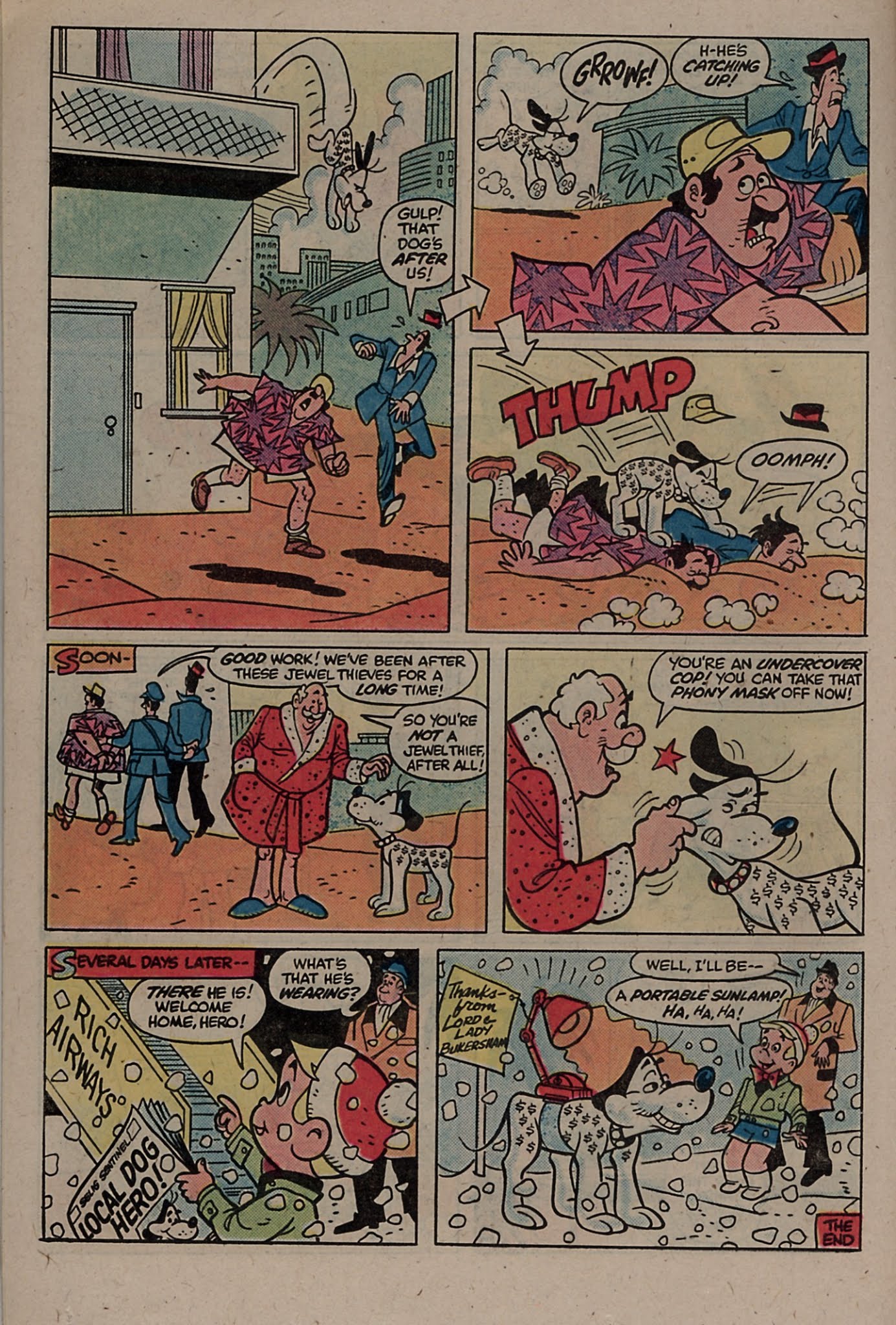 Read online Richie Rich & Dollar the Dog comic -  Issue #17 - 16