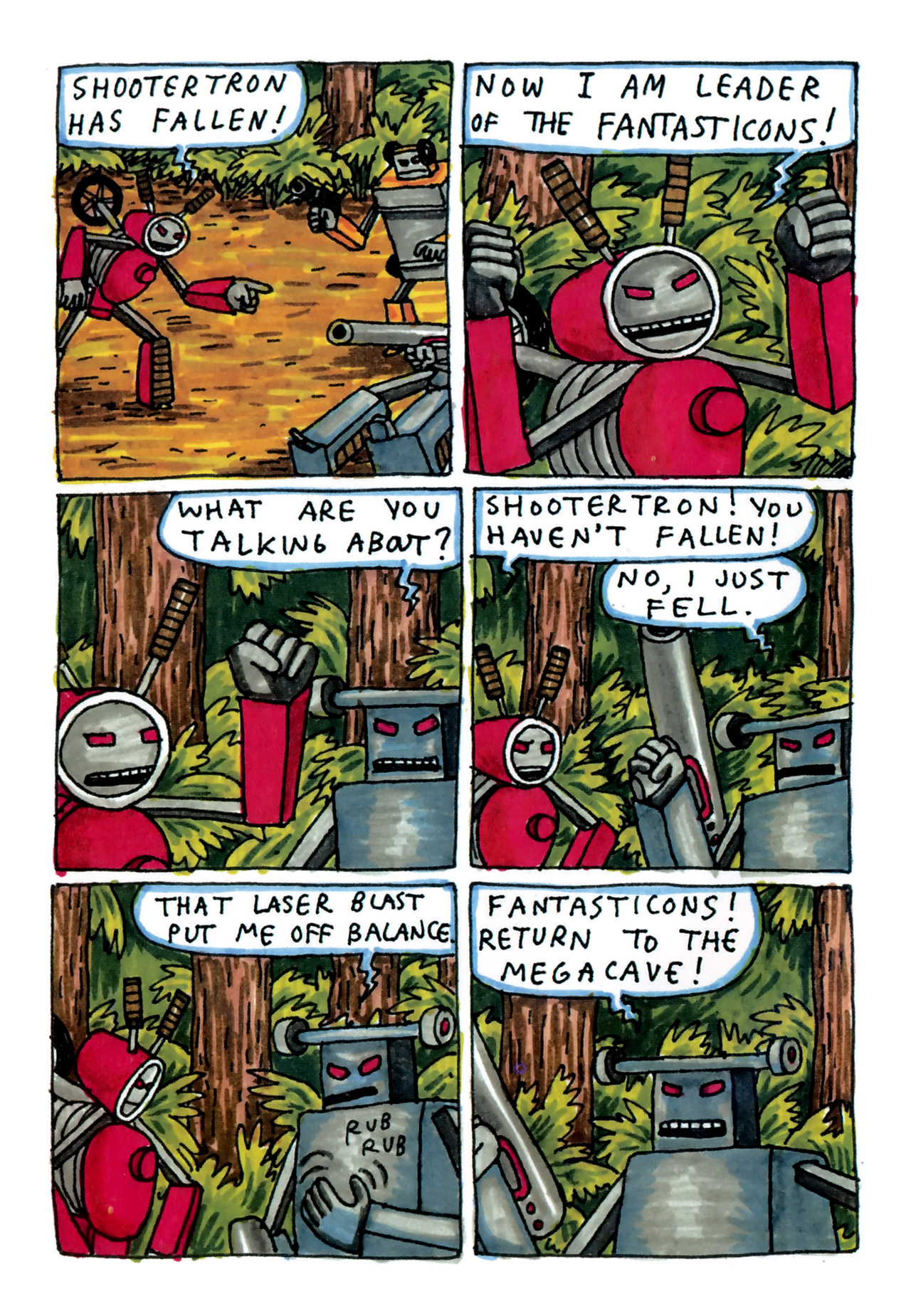 Read online Incredible Change-Bots comic -  Issue # TPB 1 - 98