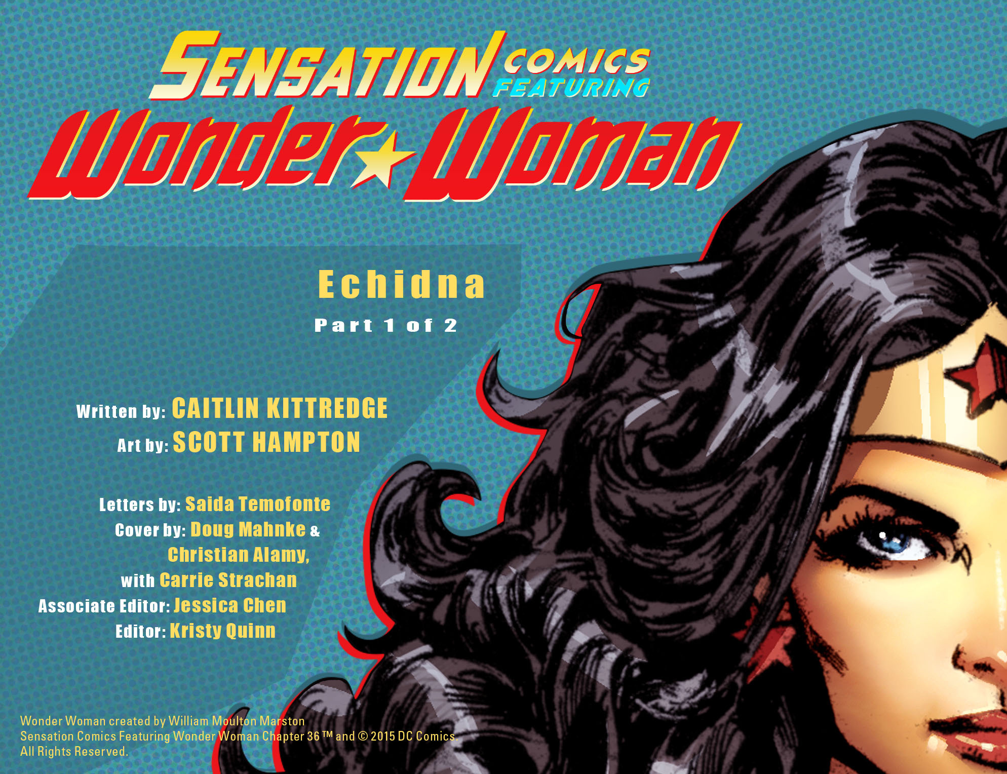 Read online Sensation Comics Featuring Wonder Woman comic -  Issue #36 - 2