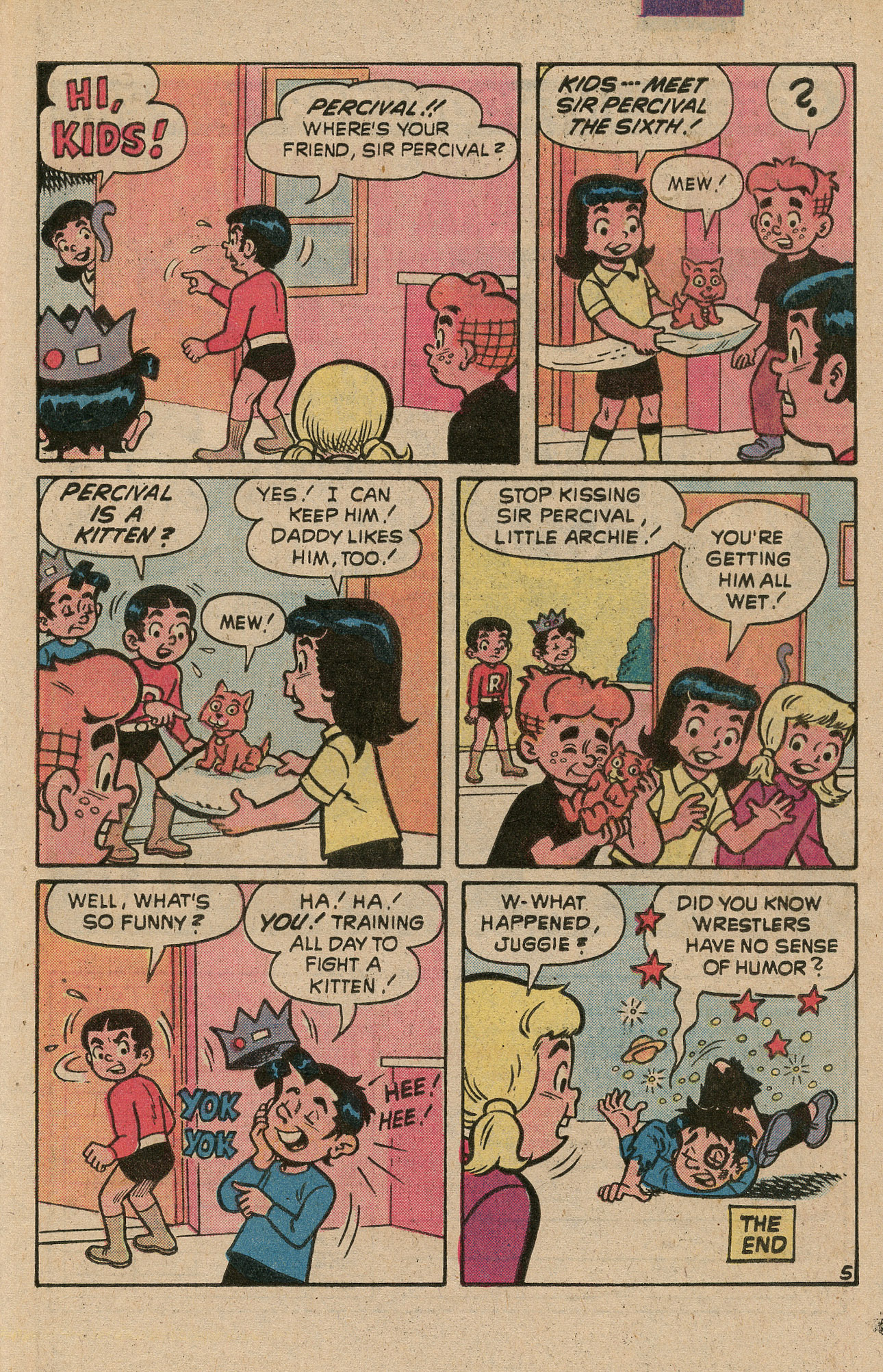 Read online Archie's TV Laugh-Out comic -  Issue #72 - 33