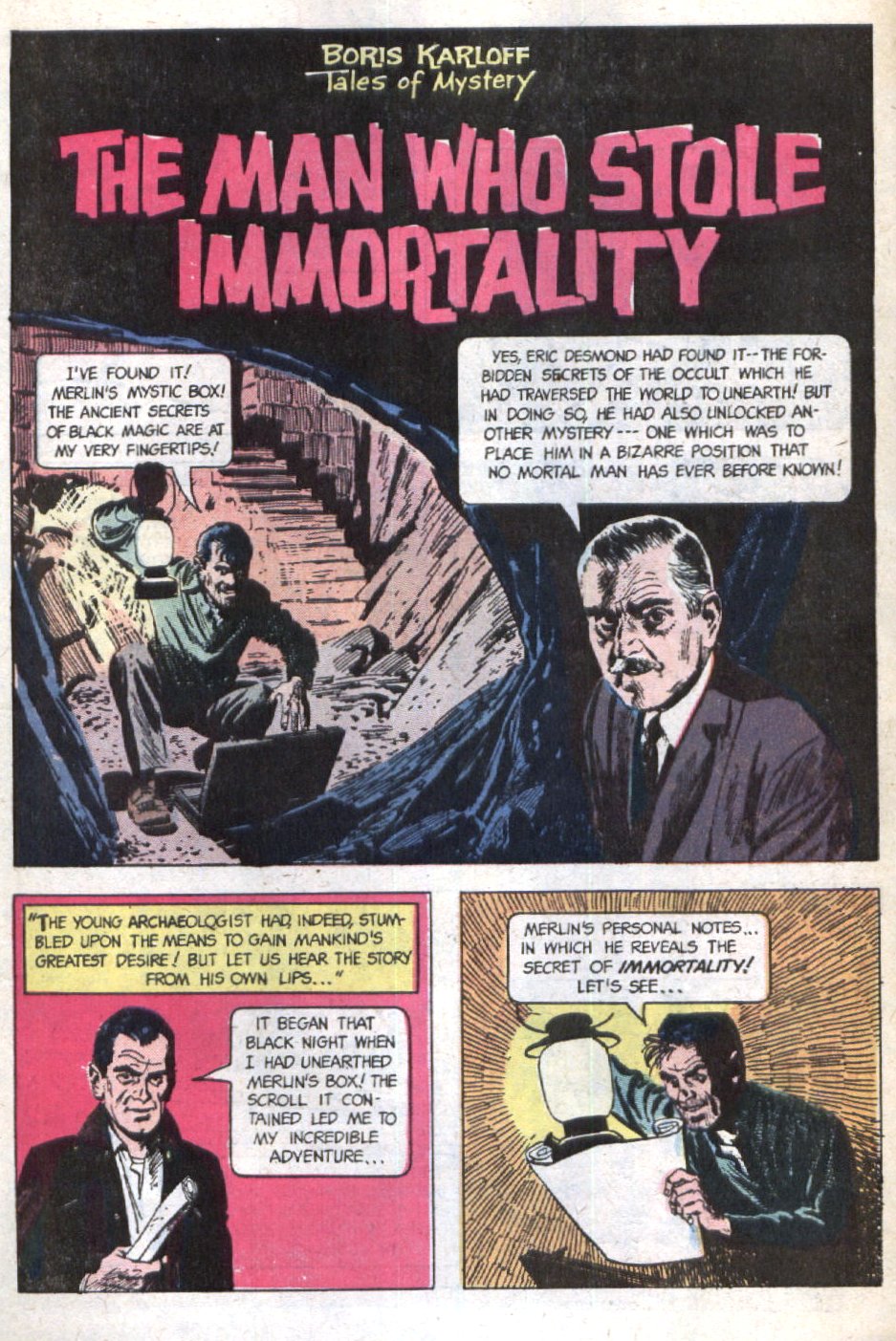 Read online Boris Karloff Tales of Mystery comic -  Issue #86 - 31