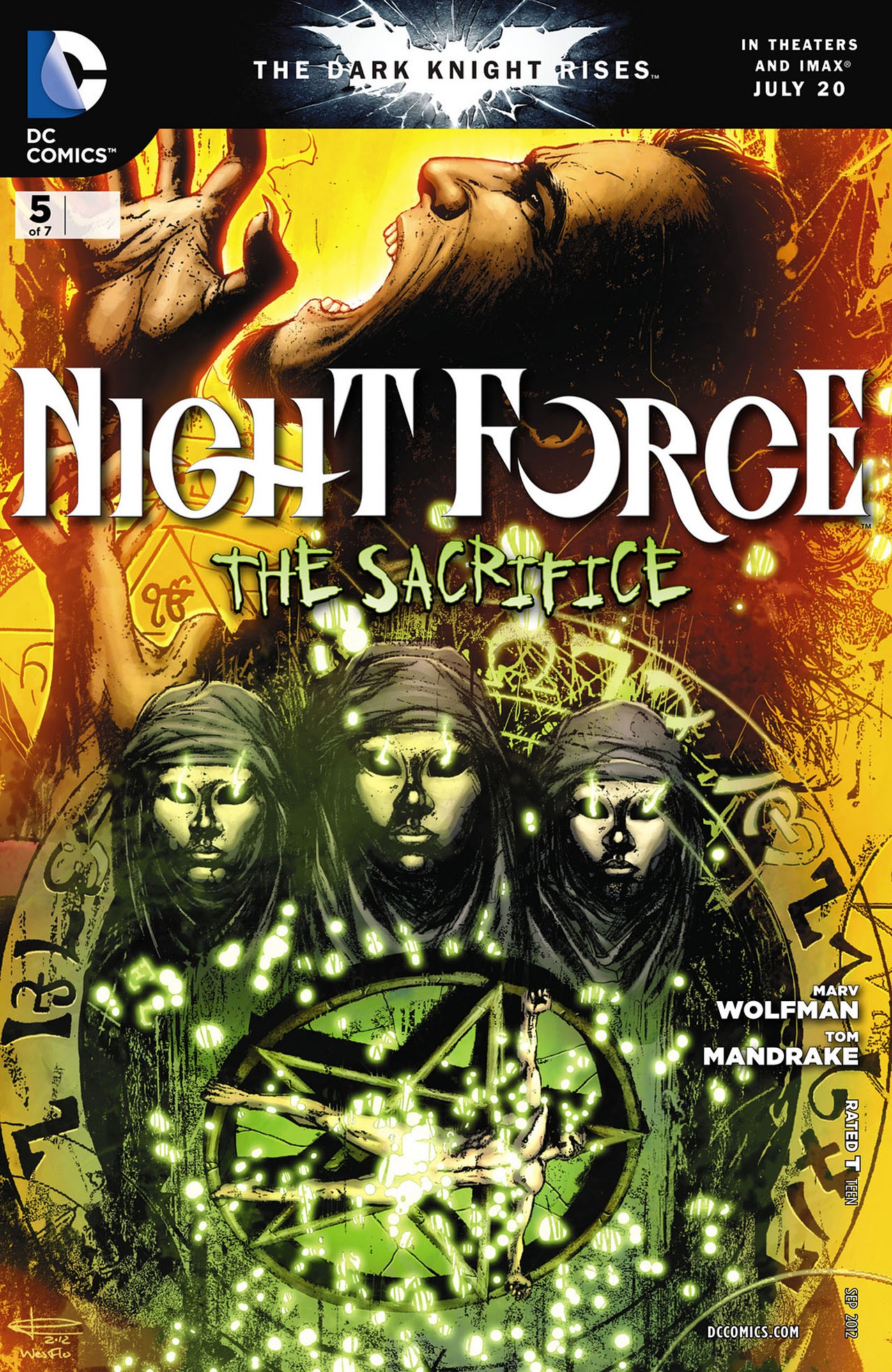Read online Night Force (2012) comic -  Issue #5 - 1