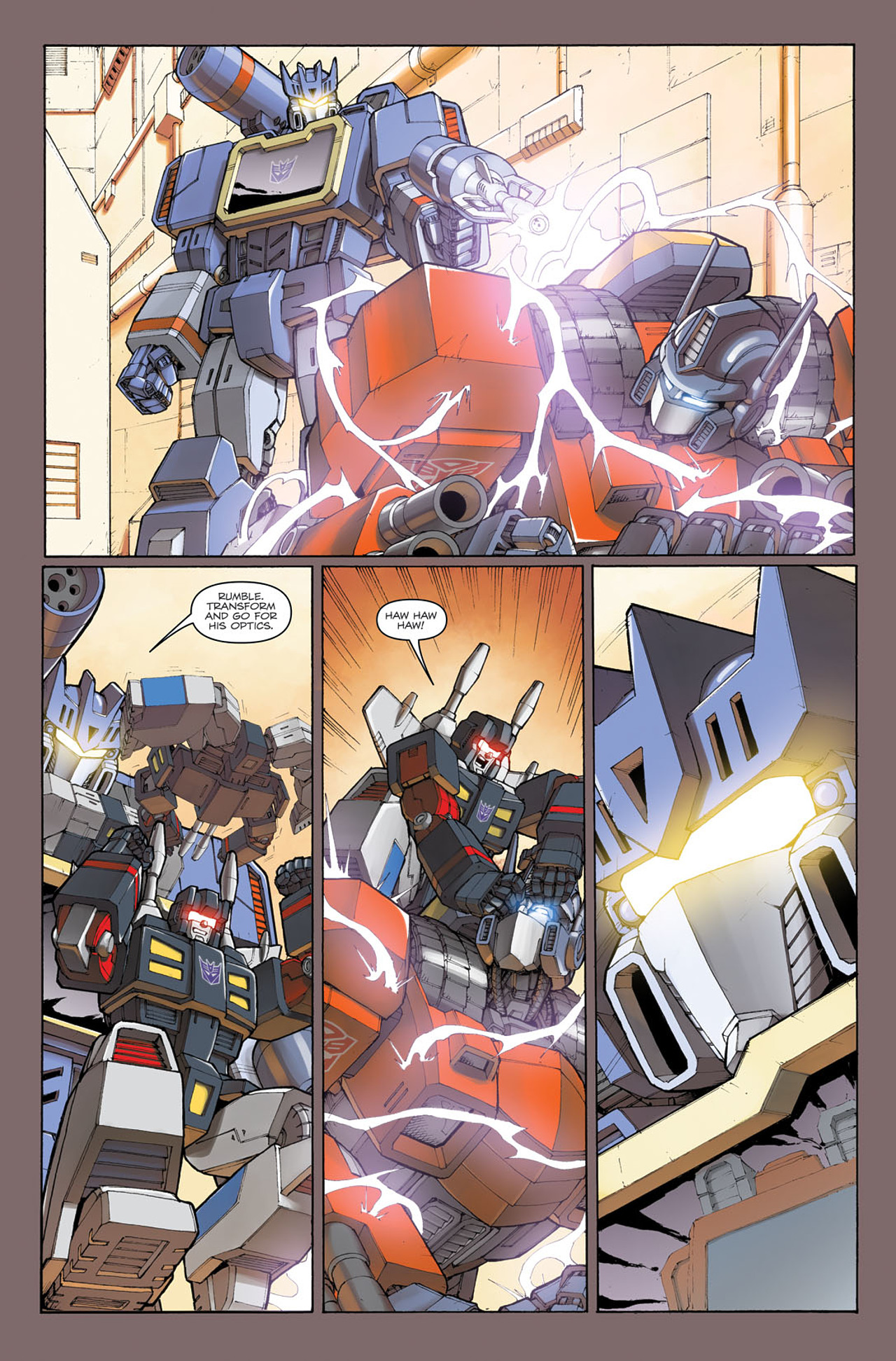 Read online The Transformers: Ironhide comic -  Issue #1 - 8