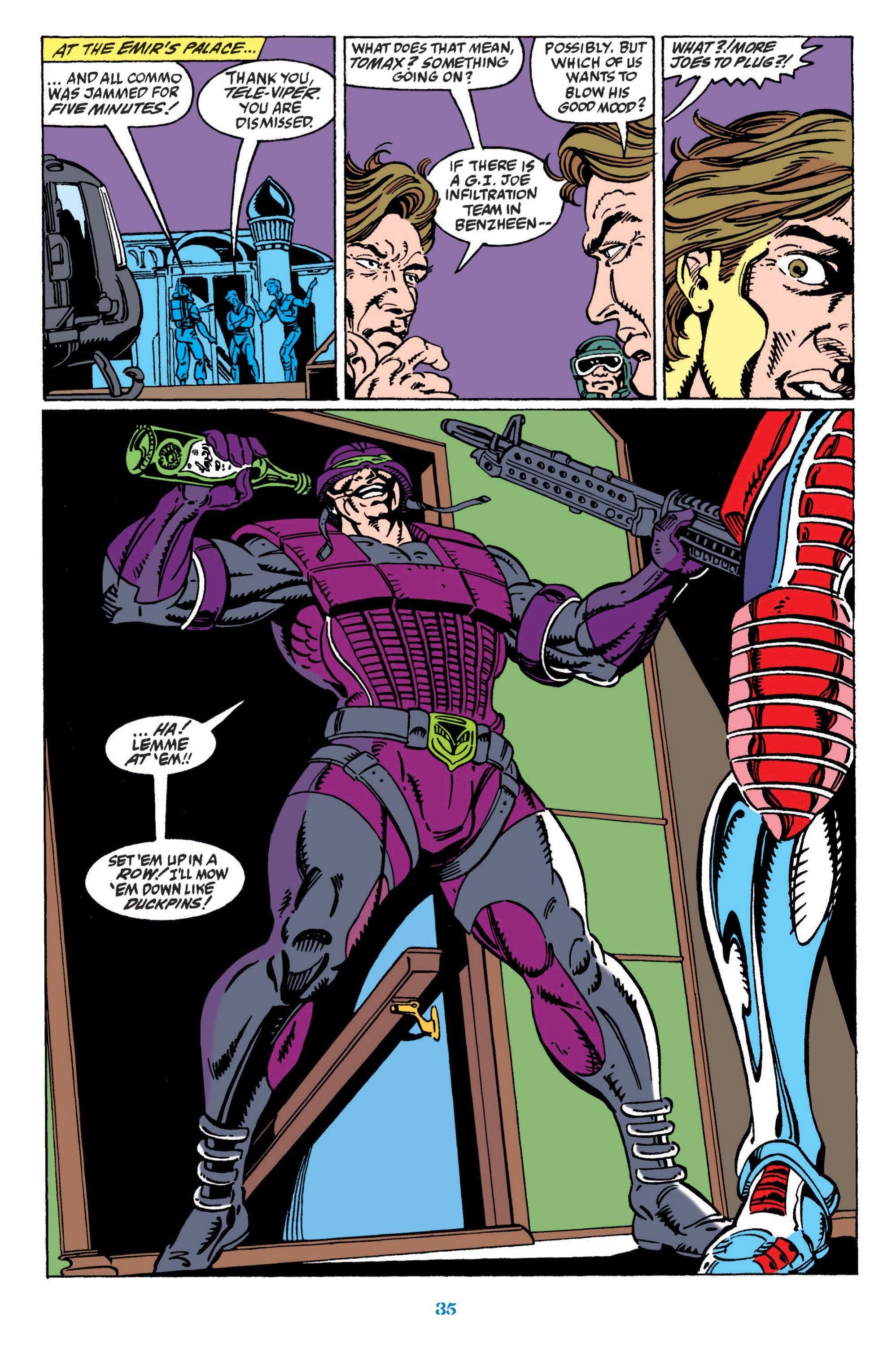 Read online Classic G.I. Joe comic -  Issue # TPB 12 (Part 1) - 36