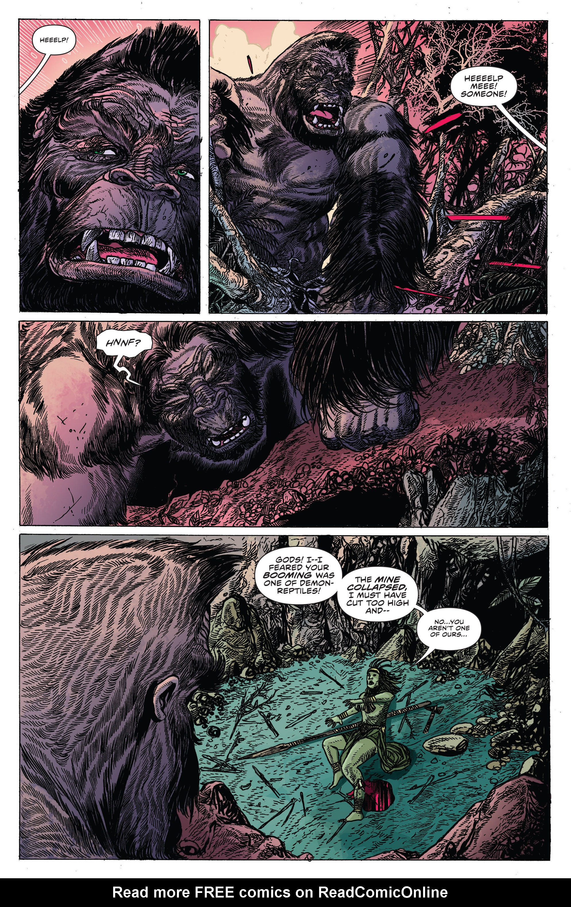 Read online Kong Of Skull Island comic -  Issue #7 - 7