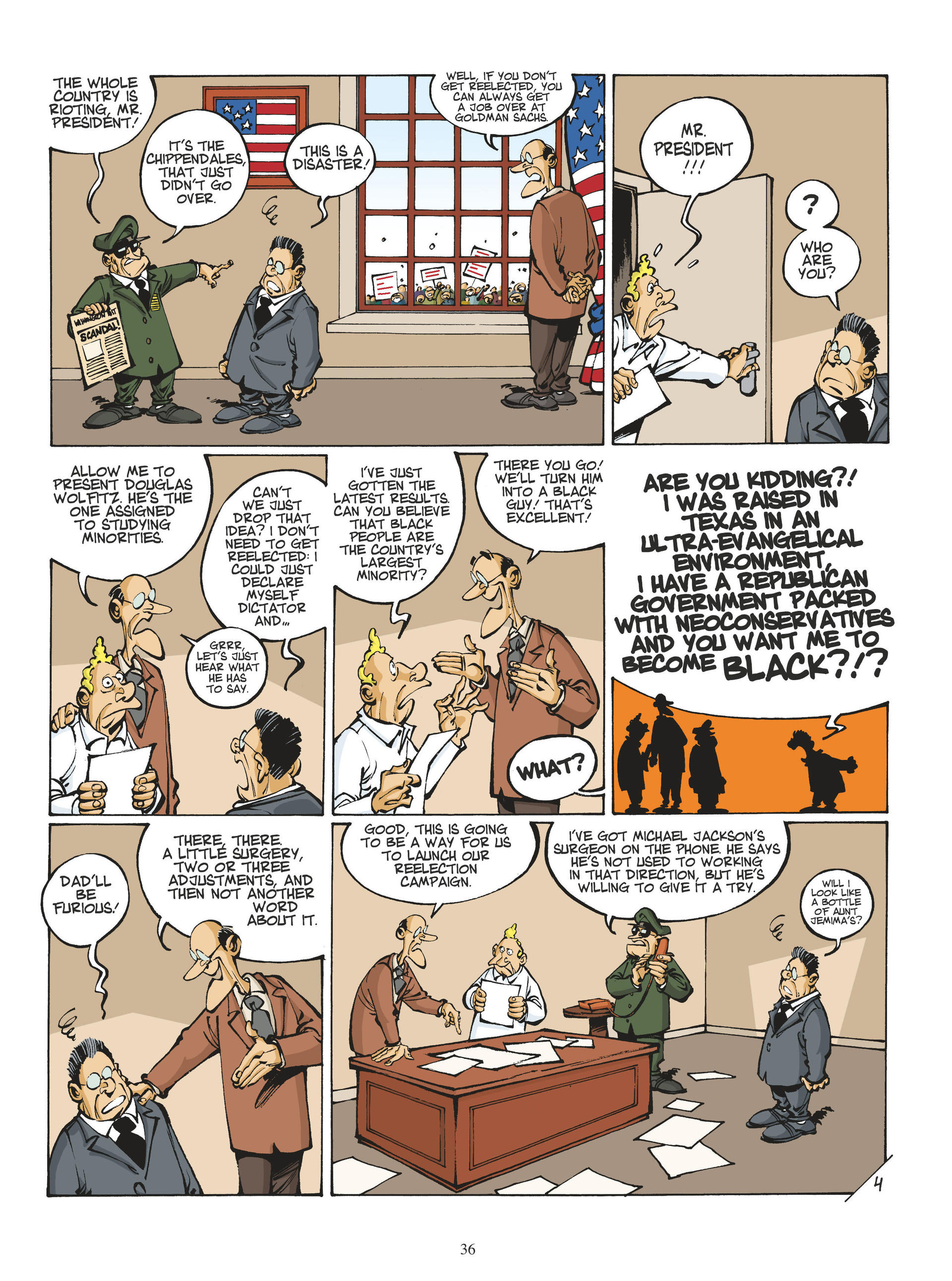 Read online Mister President comic -  Issue #1 - 36