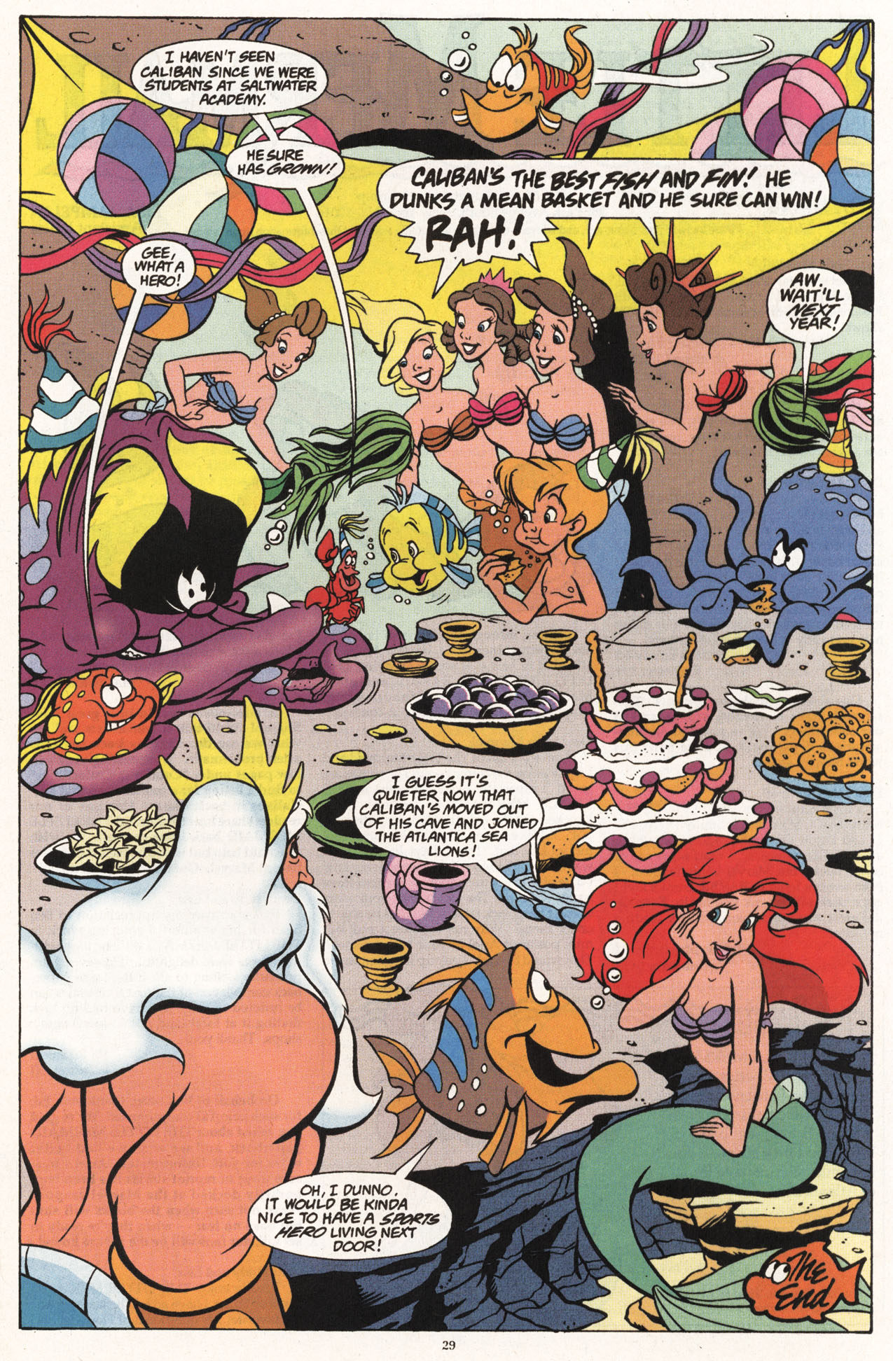 Read online Disney's The Little Mermaid comic -  Issue #10 - 30
