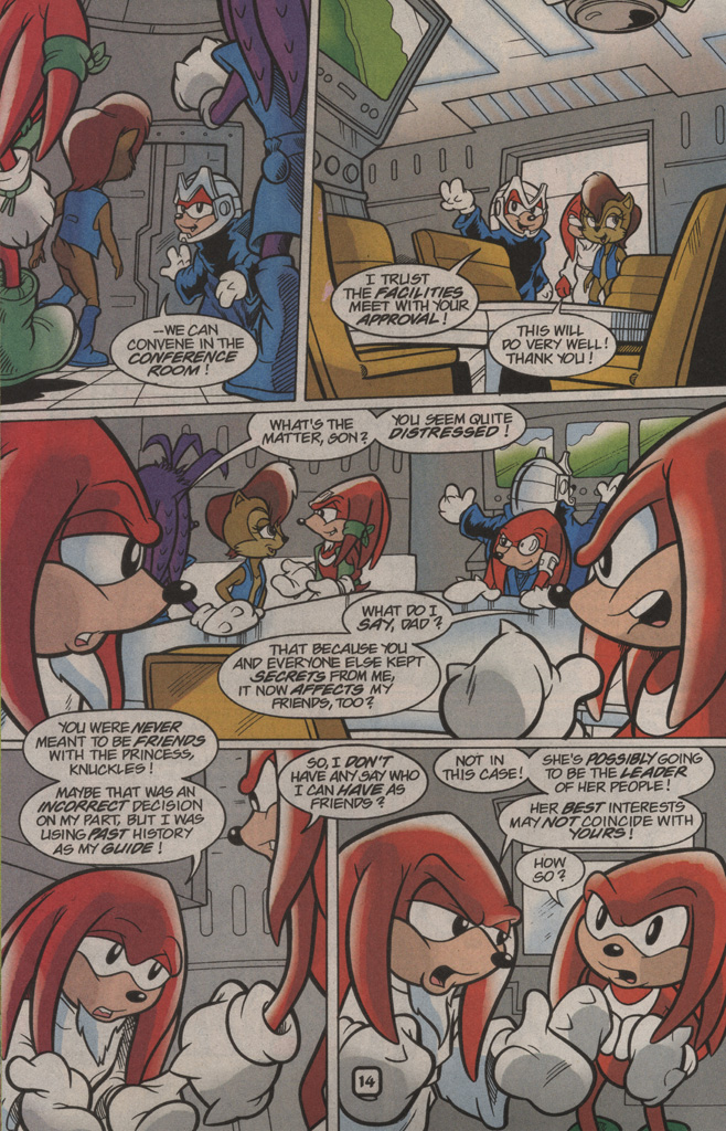 Read online Knuckles the Echidna comic -  Issue #29 - 20
