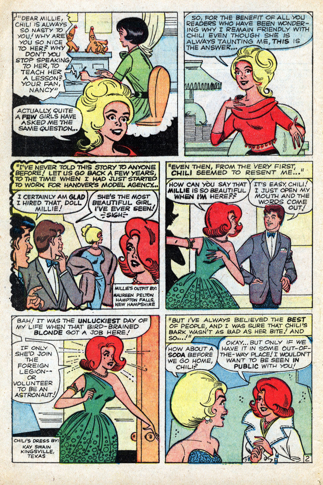 Read online Millie the Model comic -  Issue #113 - 4