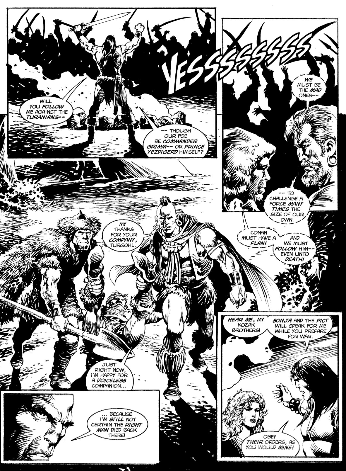 Read online The Savage Sword Of Conan comic -  Issue #231 - 14