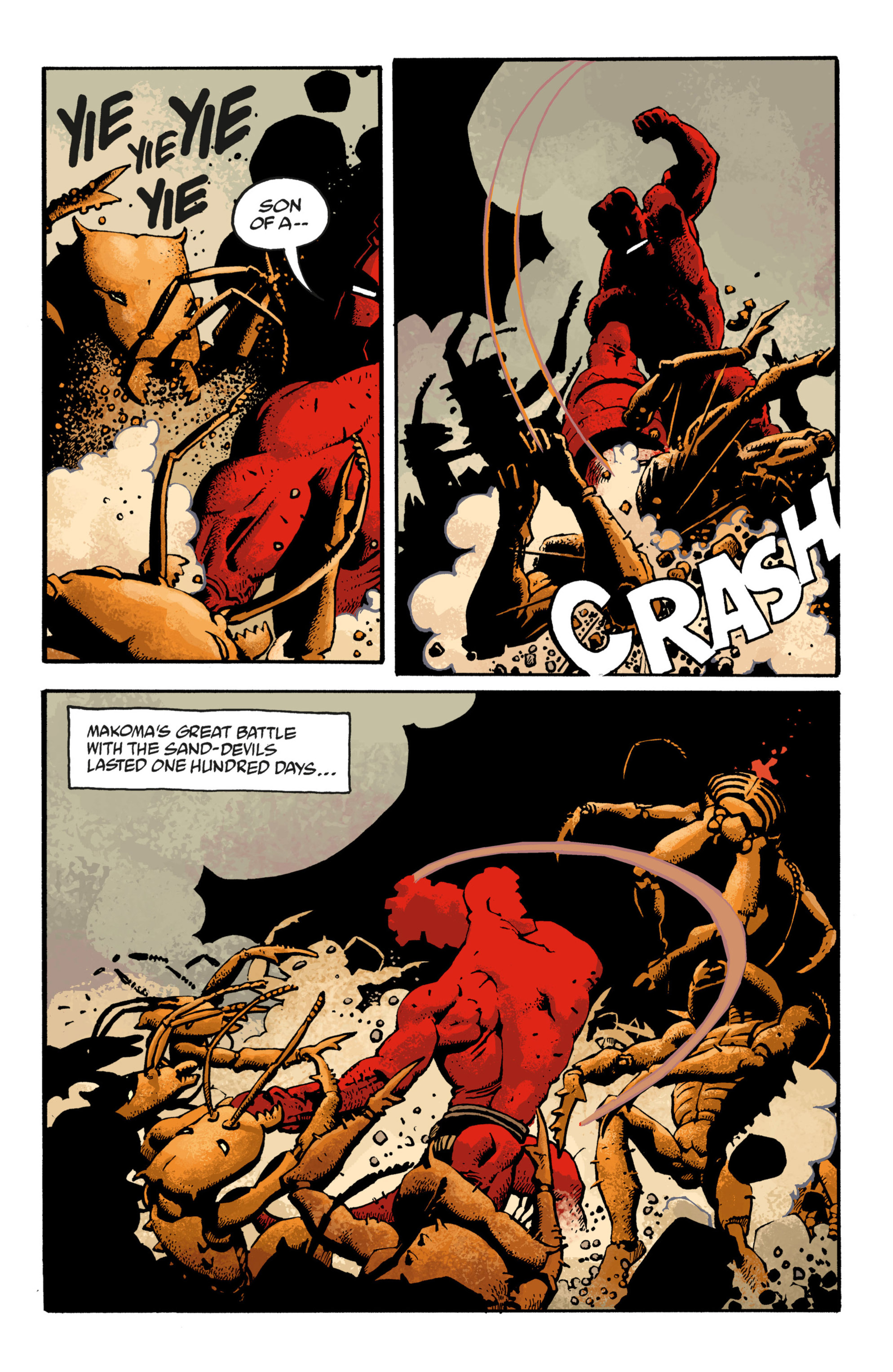 Read online Hellboy comic -  Issue #7 - 113