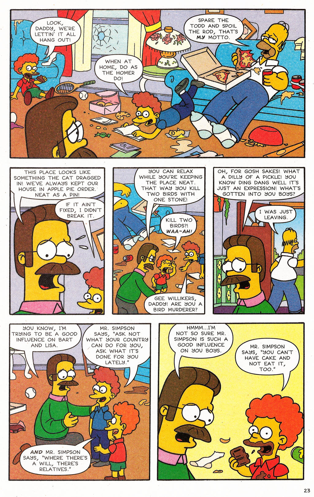 Read online Simpsons Comics comic -  Issue #124 - 19