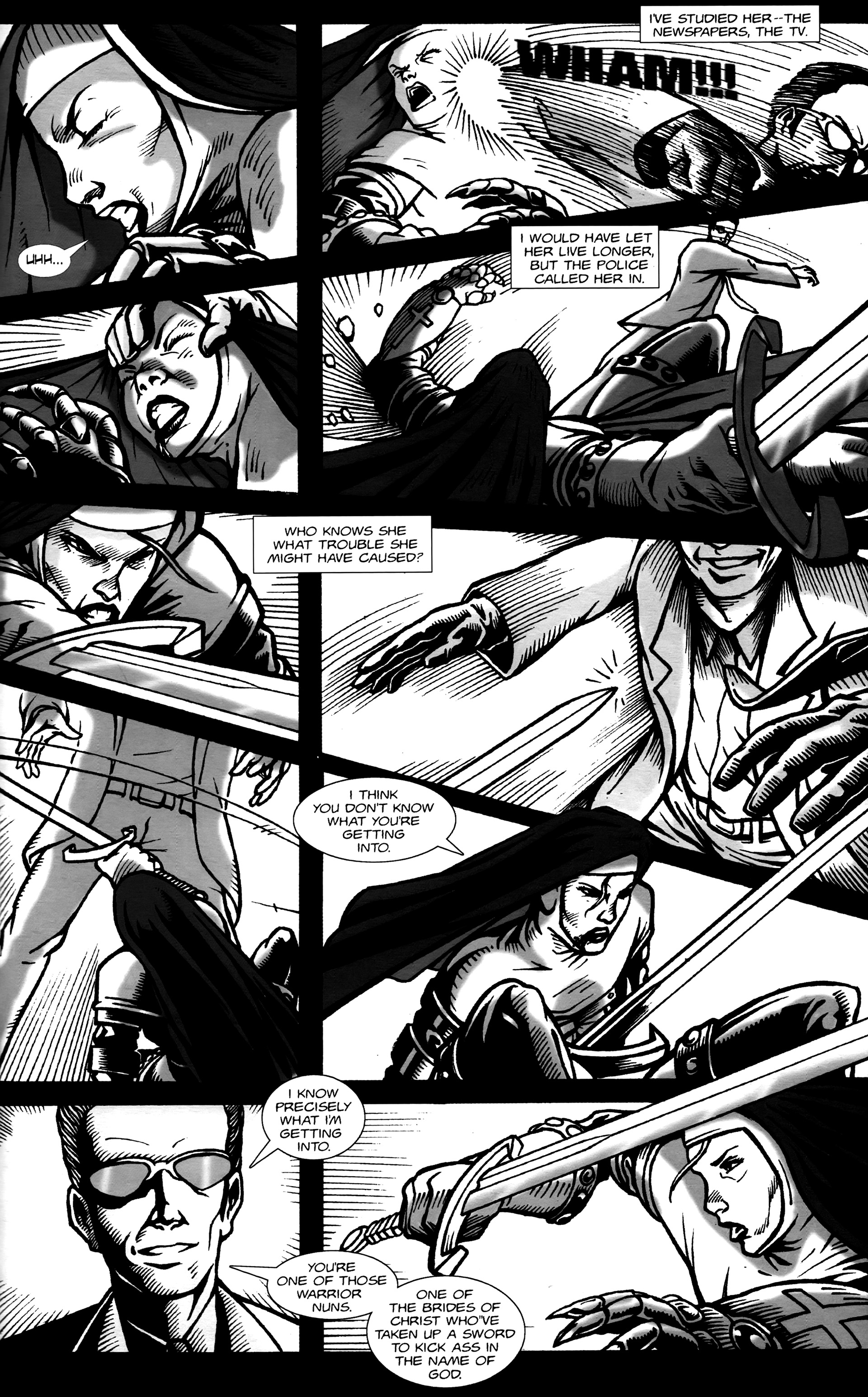 Read online Warrior Nun Areala:  Dangerous Game comic -  Issue #1 - 32