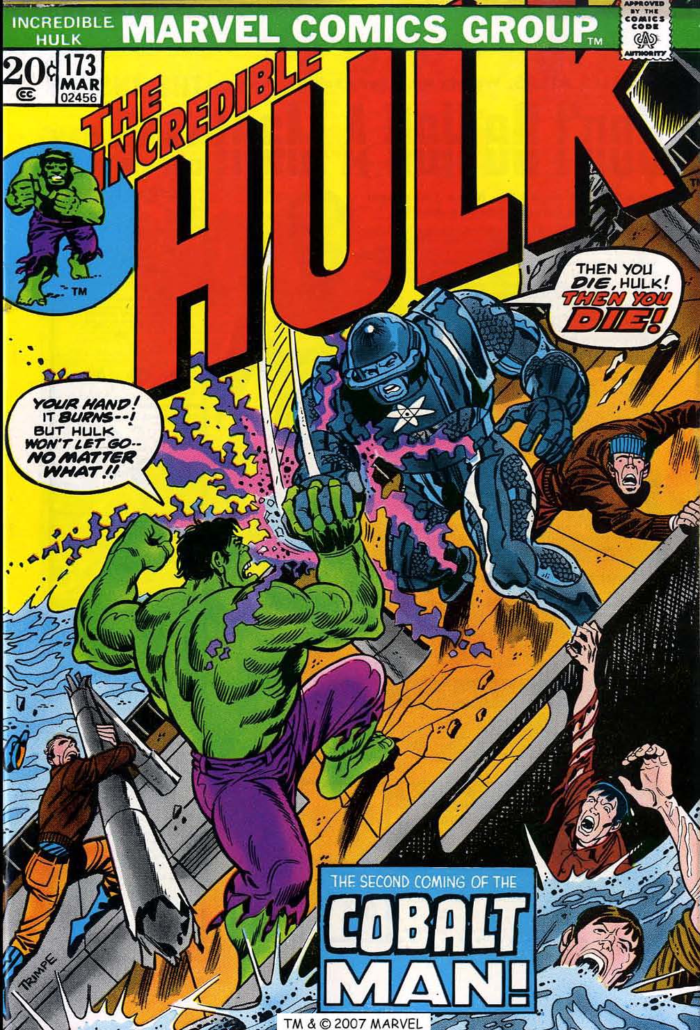 Read online The Incredible Hulk (1968) comic -  Issue #173 - 1