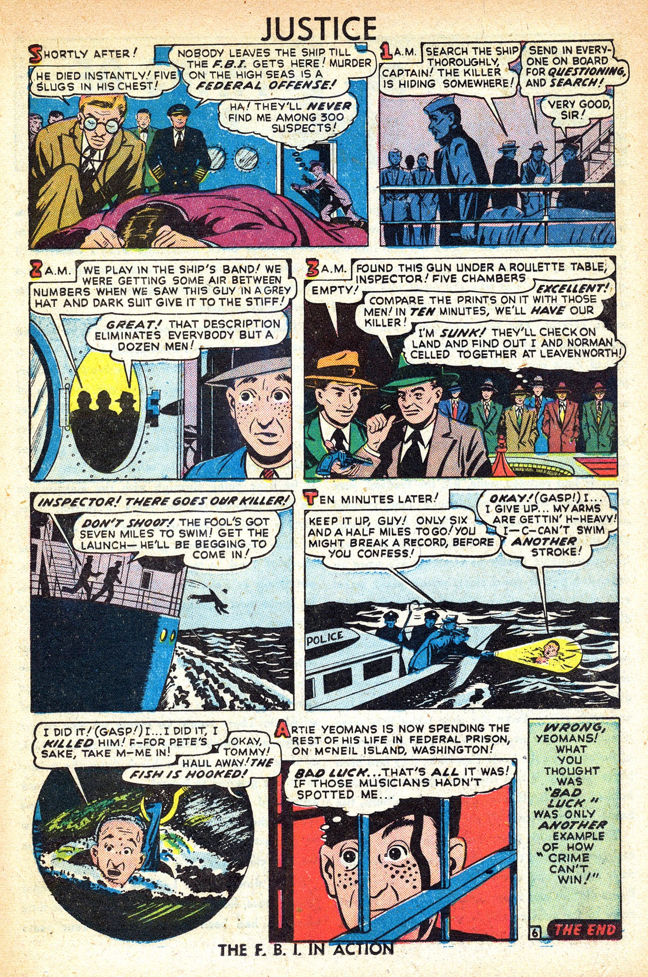 Read online Justice Comics (1947) comic -  Issue #3 - 29