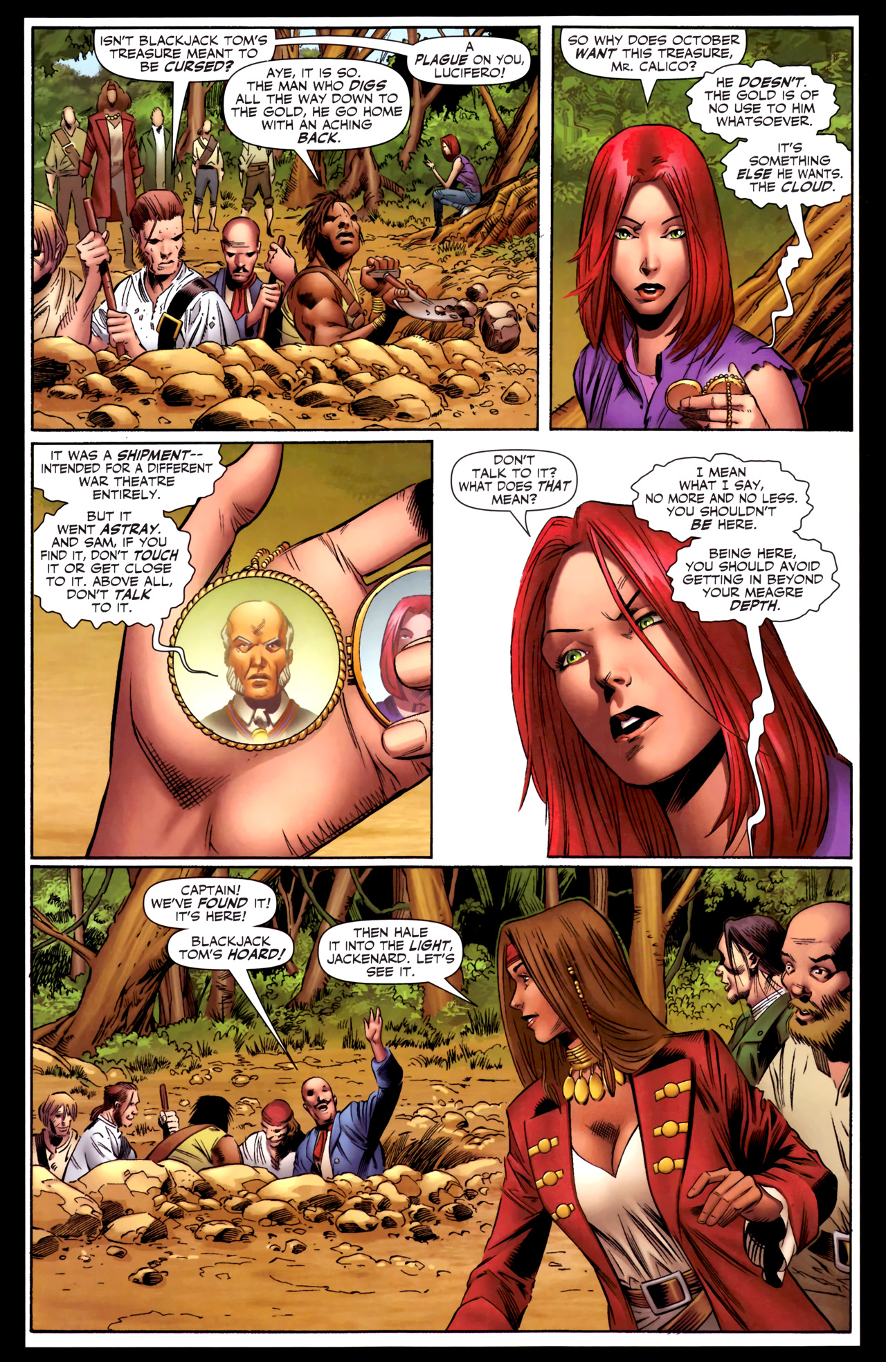Read online Sigil (2011) comic -  Issue #3 - 19