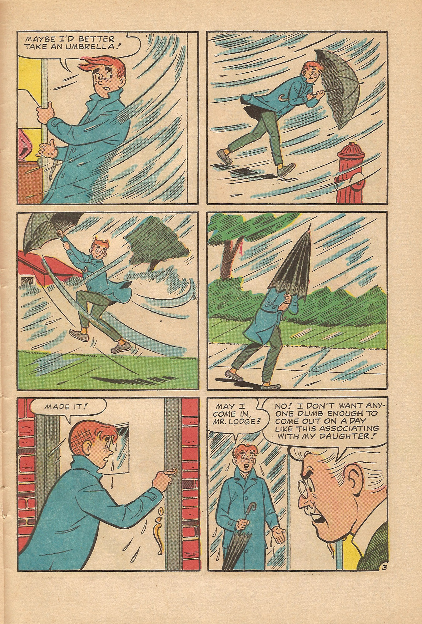 Read online Pep Comics comic -  Issue #194 - 31