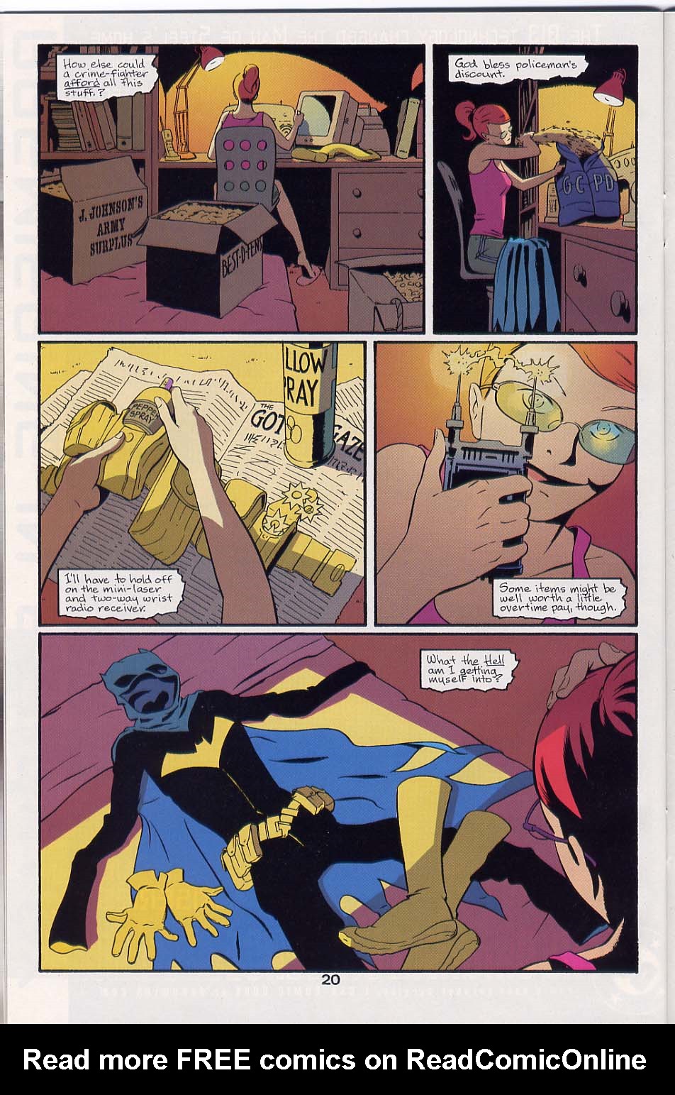 Read online Batgirl Year One comic -  Issue #3 - 21