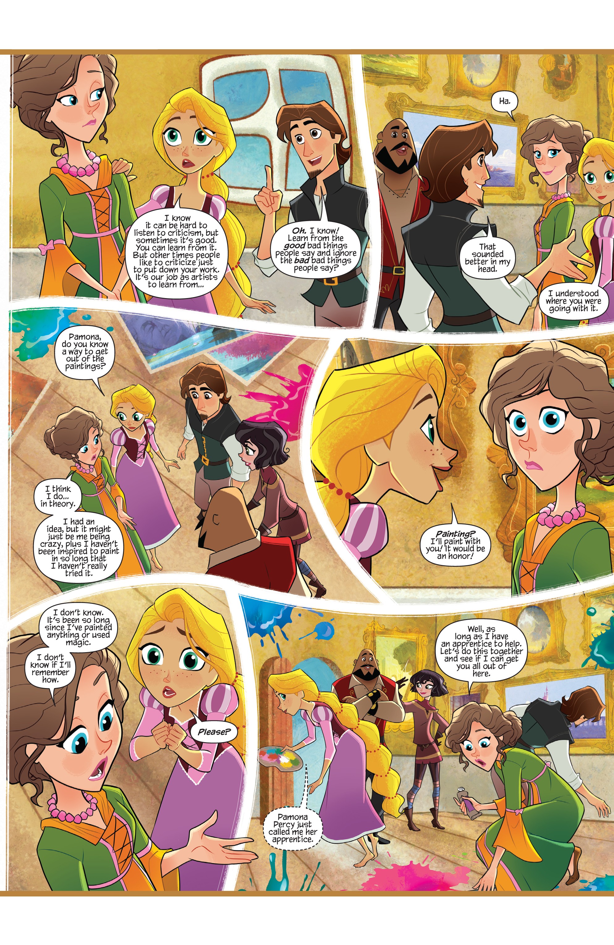 Read online Tangled: The Series: Hair and Now comic -  Issue #3 - 18